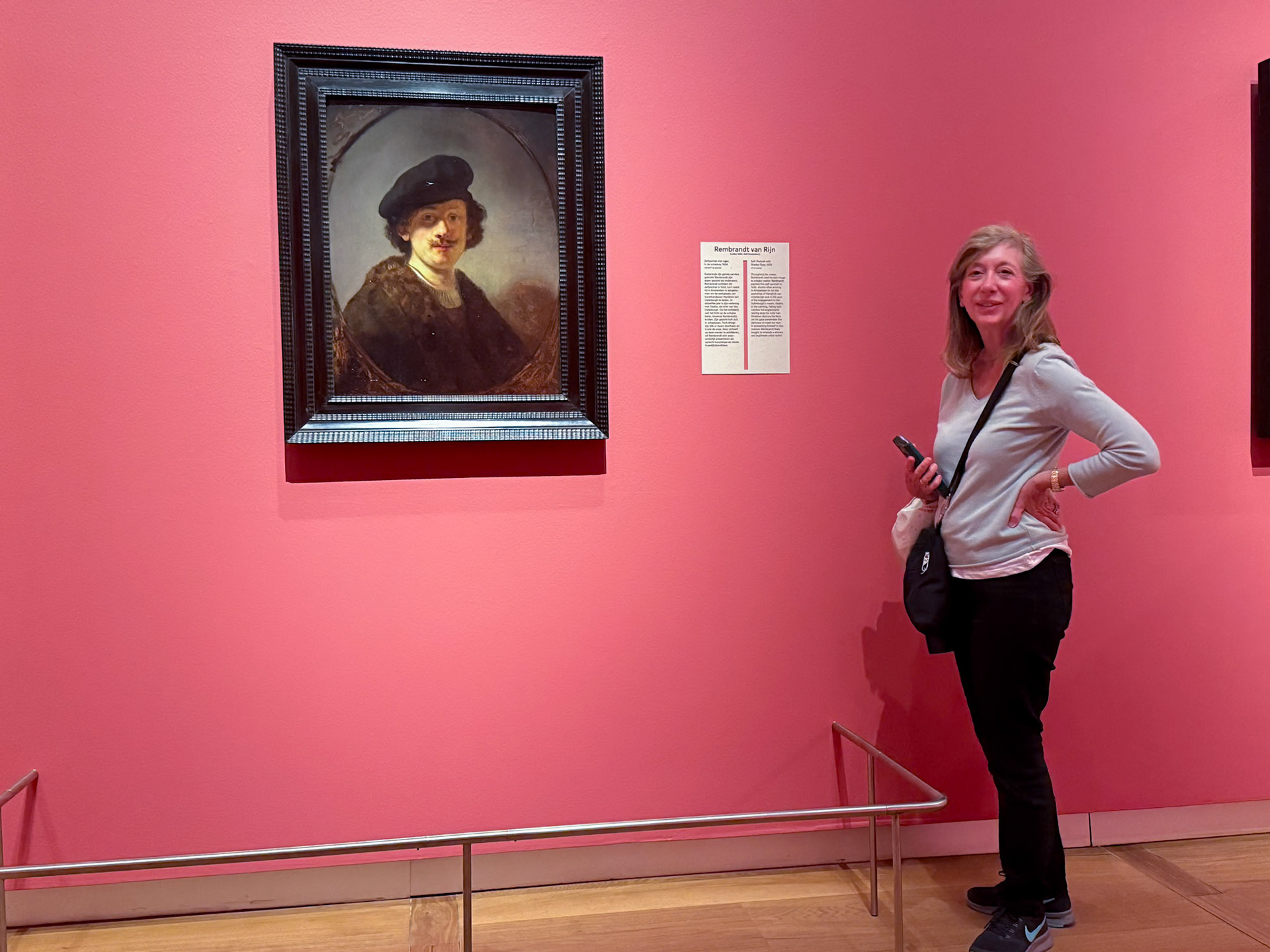 Terry and Rembrandt at the H'Art