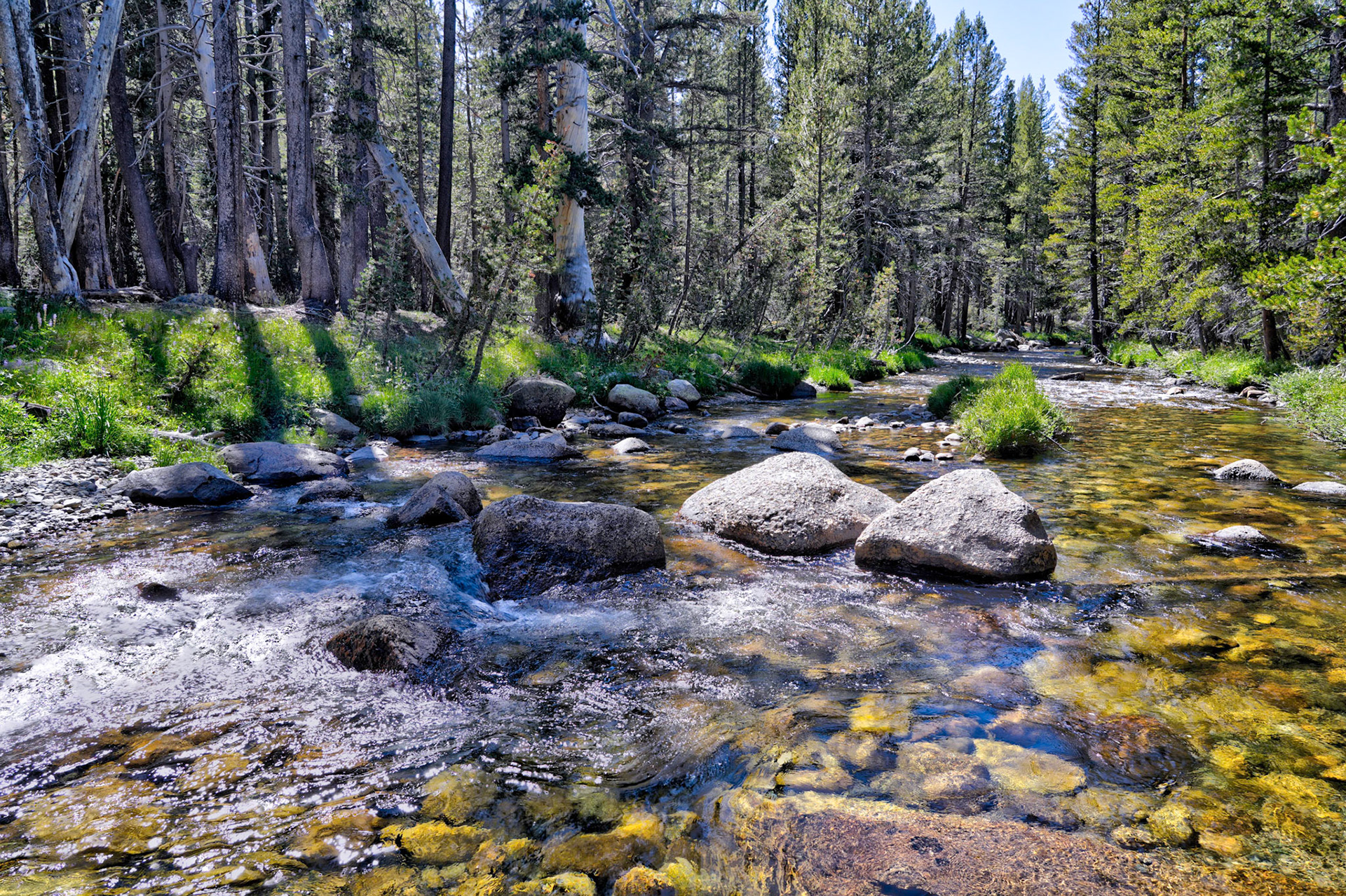 Lunch in a quiet spot along the river