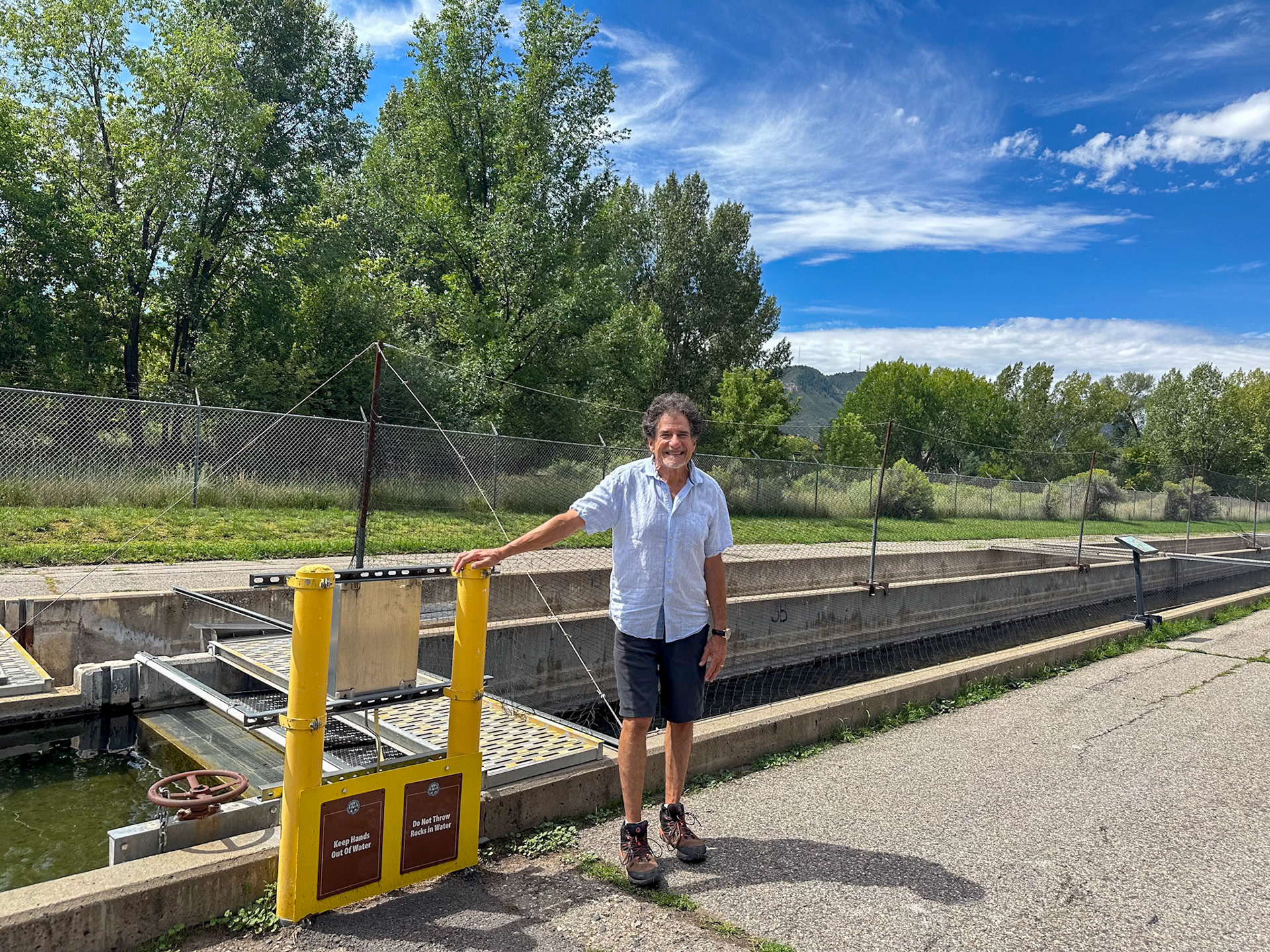 Fish hatchery in Durango