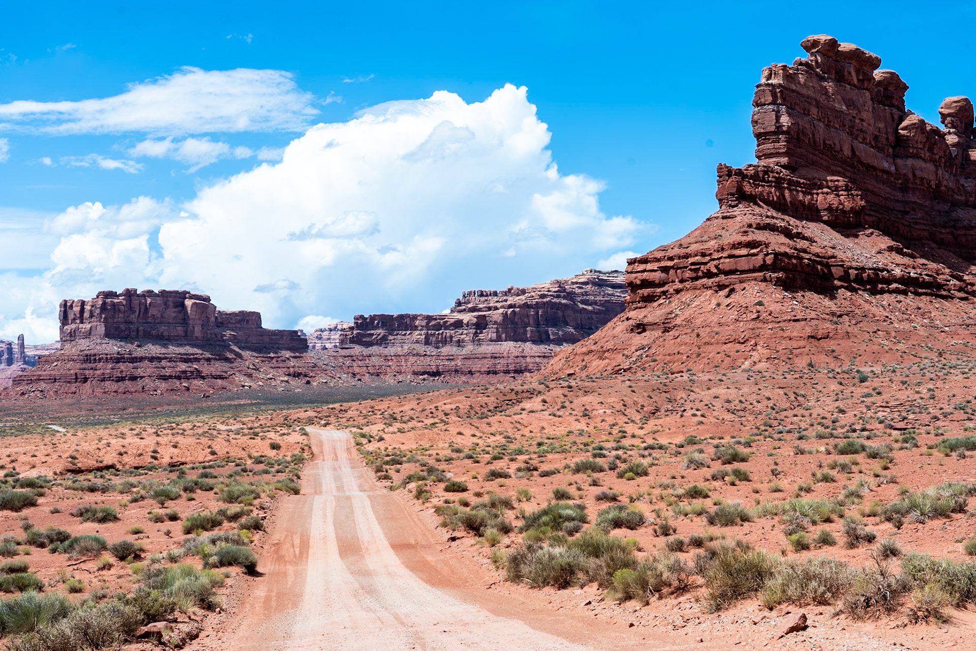 Valley of the Gods in Bears Ears NM, Another Day