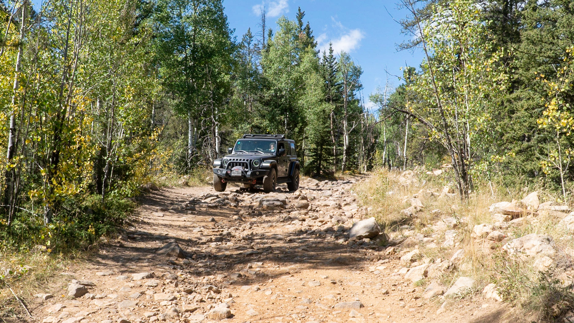4 Mile Area has rocky trails