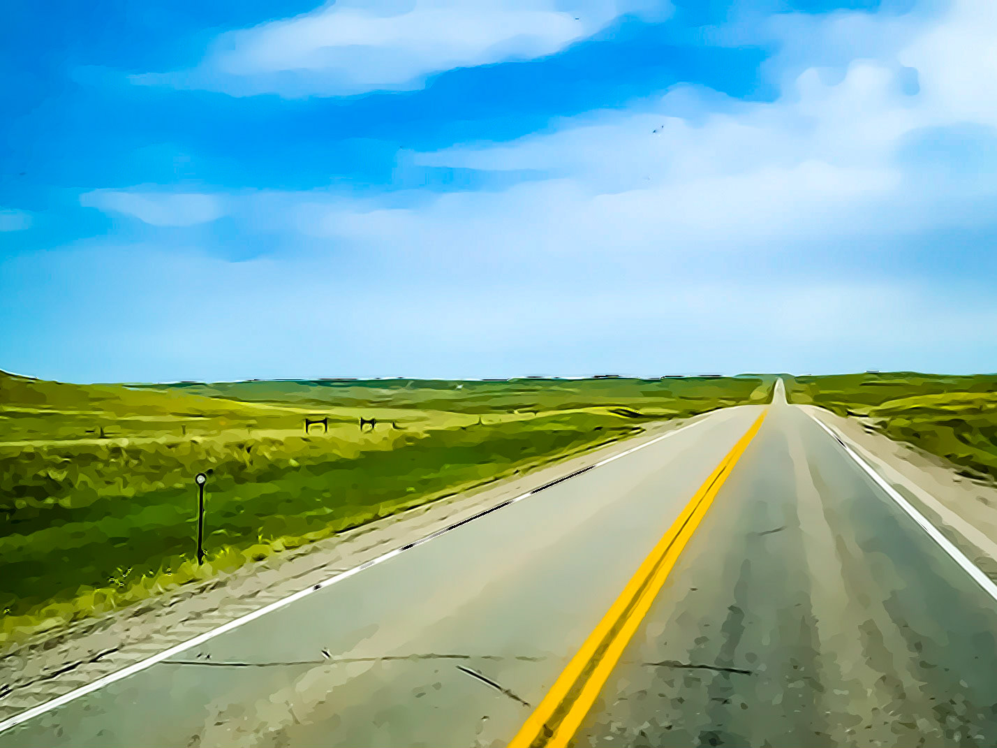 Heading to North Dakota thru the Great Plains