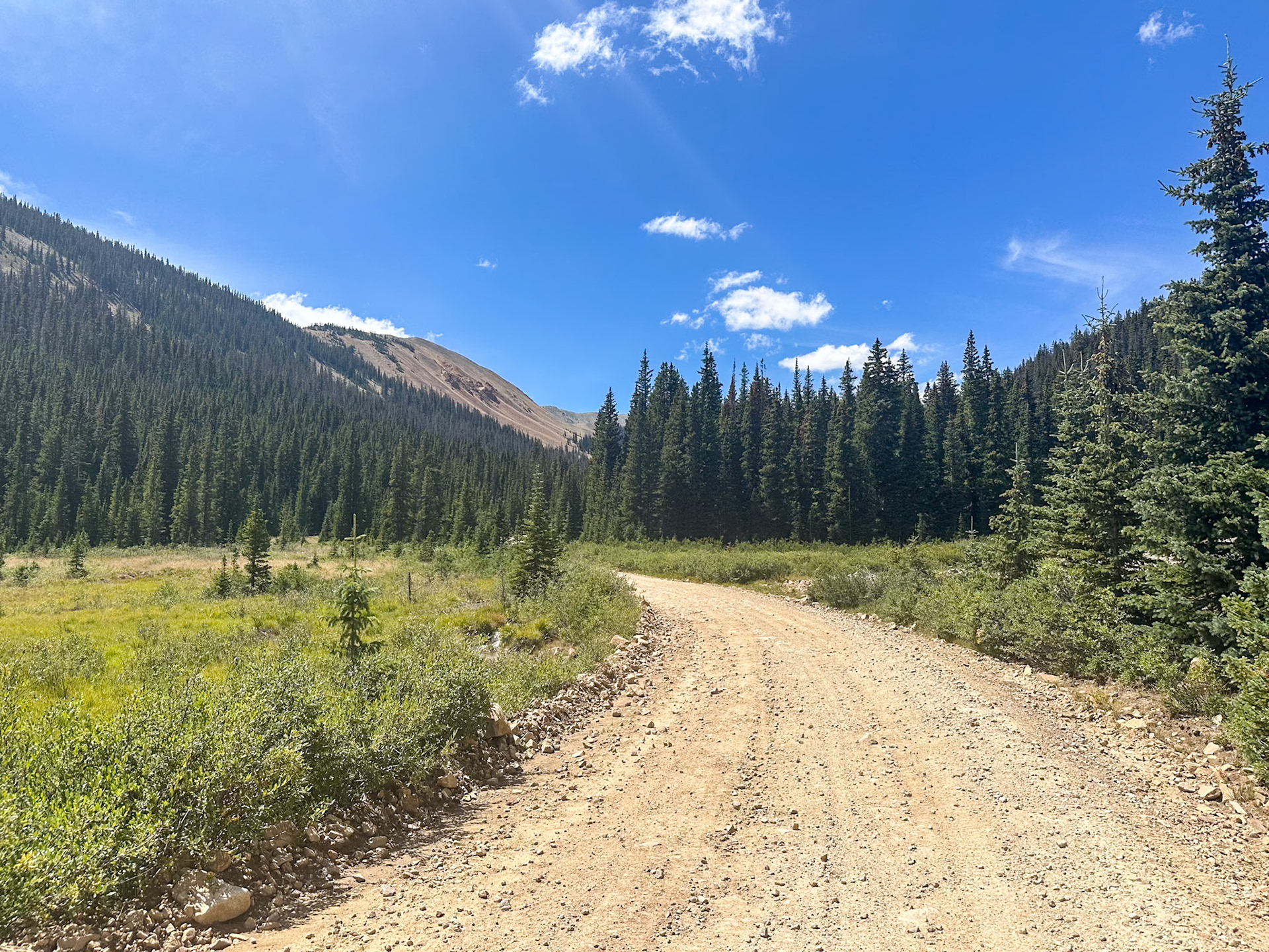 Payne Gulch on the way thru Cumberland Pass