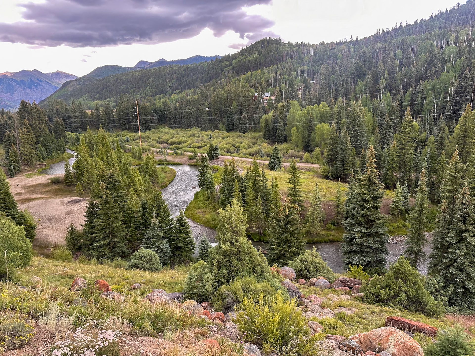 San Miguel River near Telluride