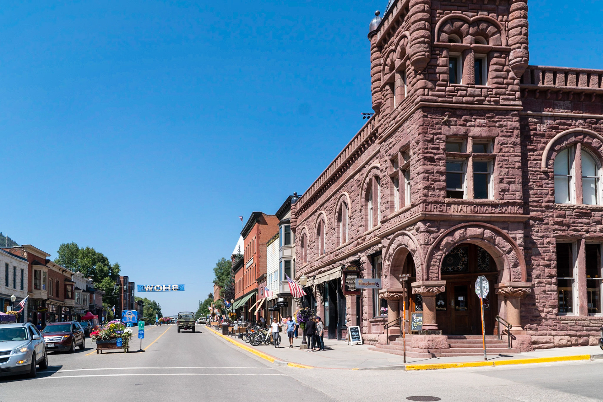 Telluride main street after the film festival