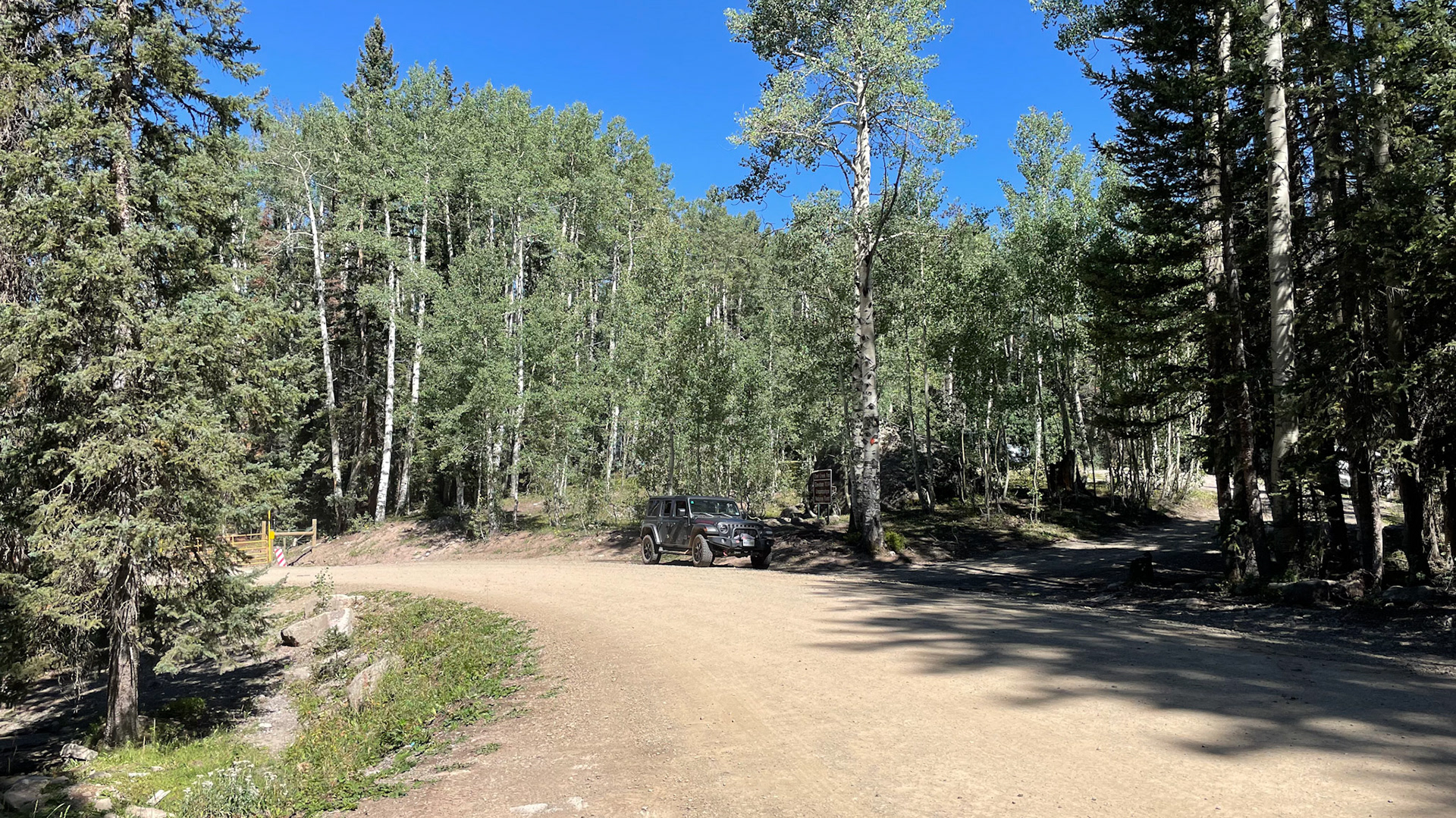 Owl Creek Pass at 10,000 feet elevation