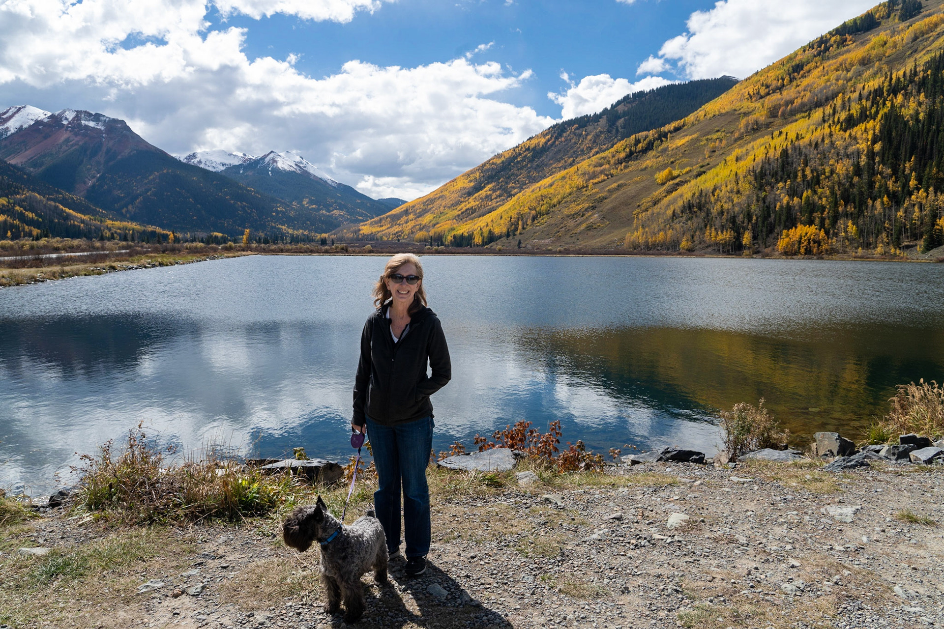 Crystal Lake along the Million Dollar Highway