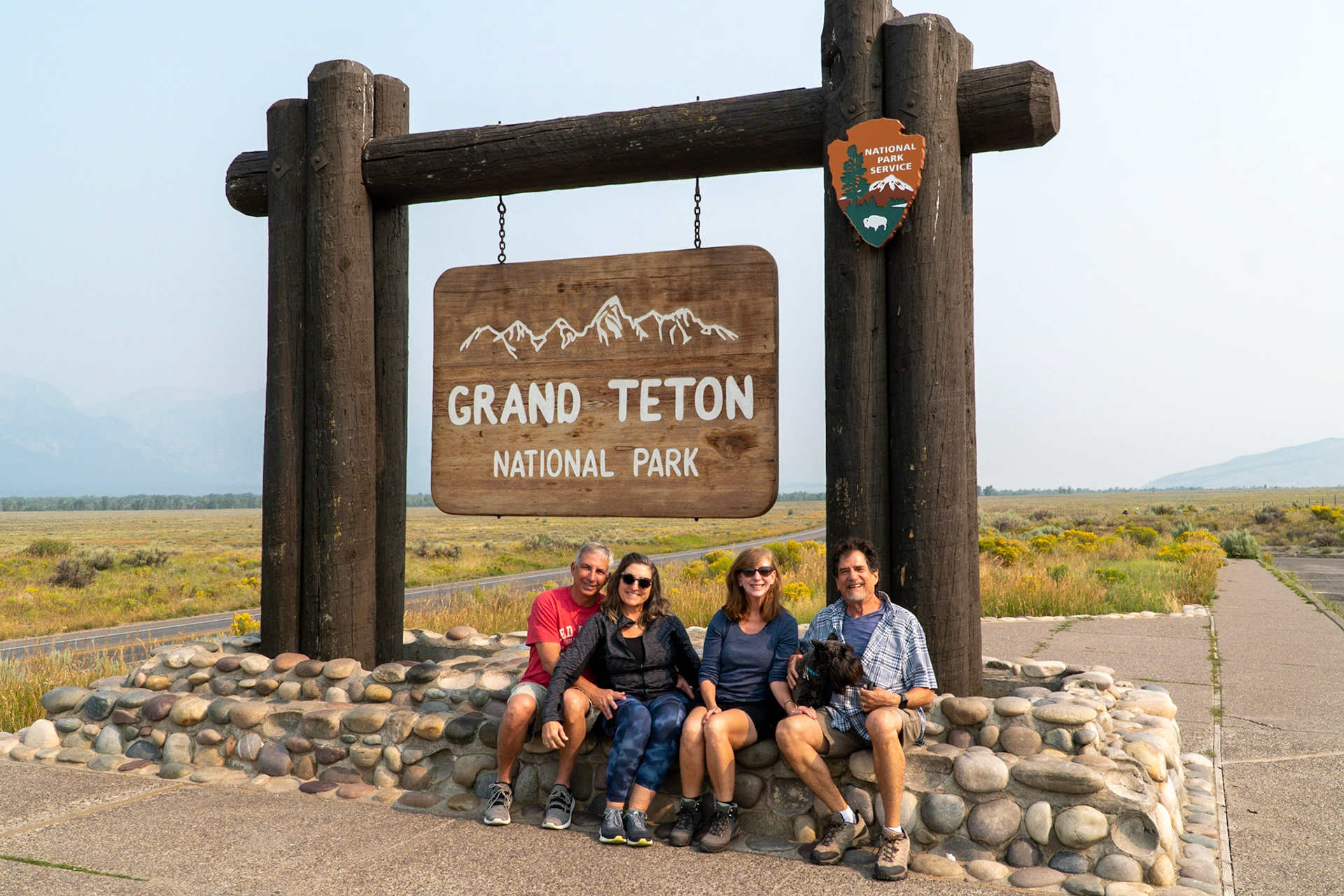 On the way to Grand Teton NP