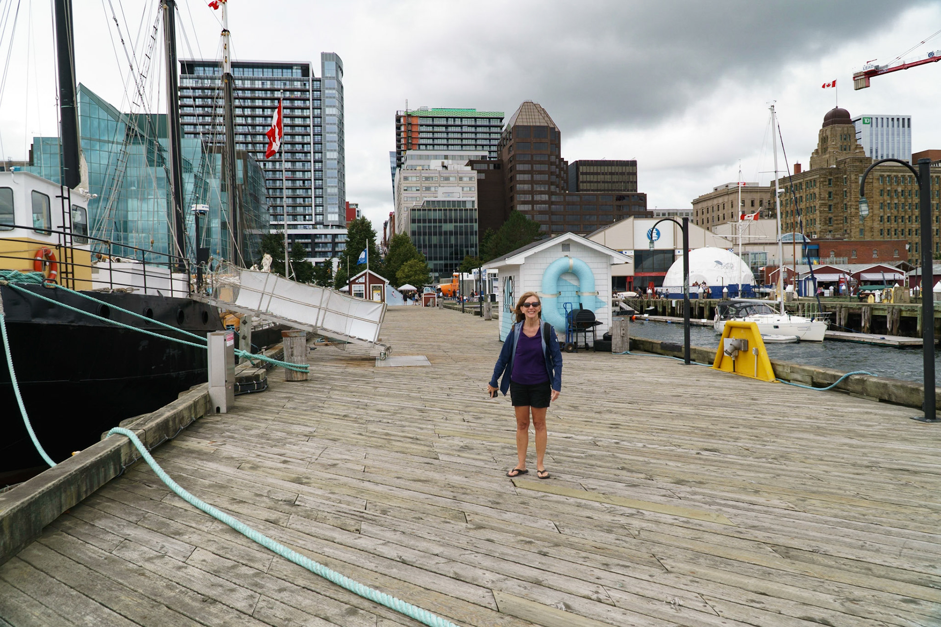 Exploring the Halifax waterfront