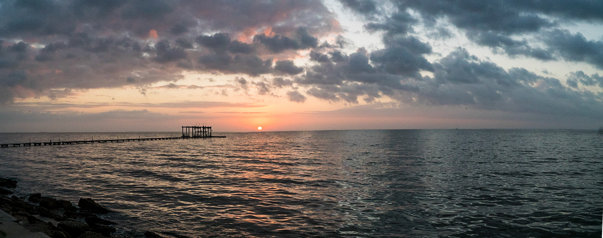 Galveston Bay sunrise