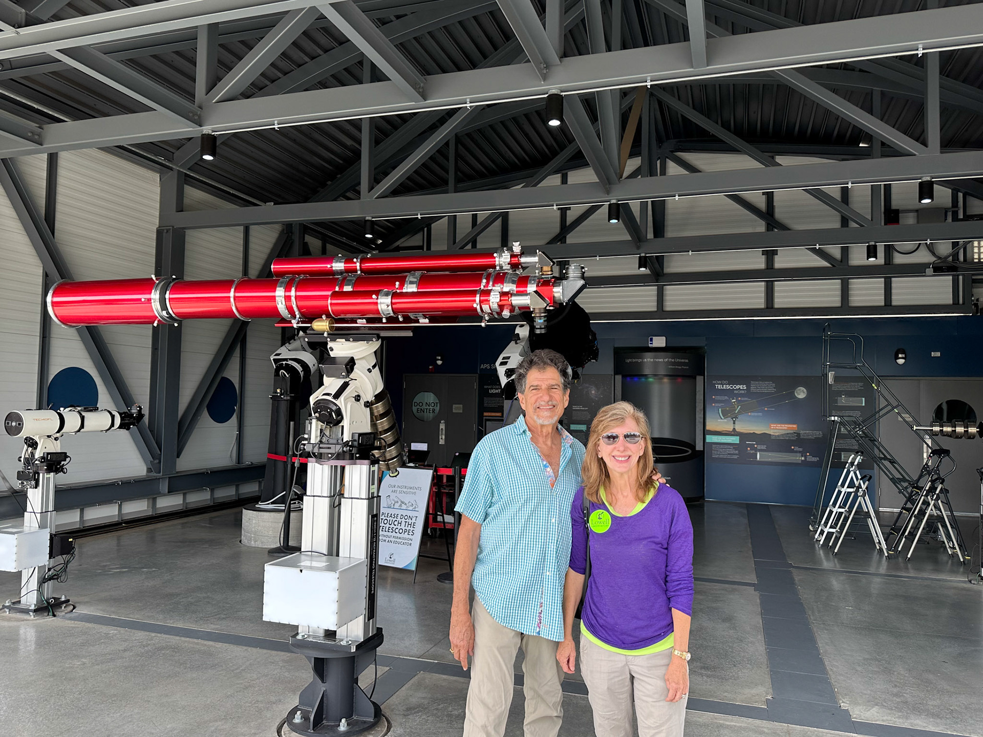 Open Deck scopes at the Lowell Observatory