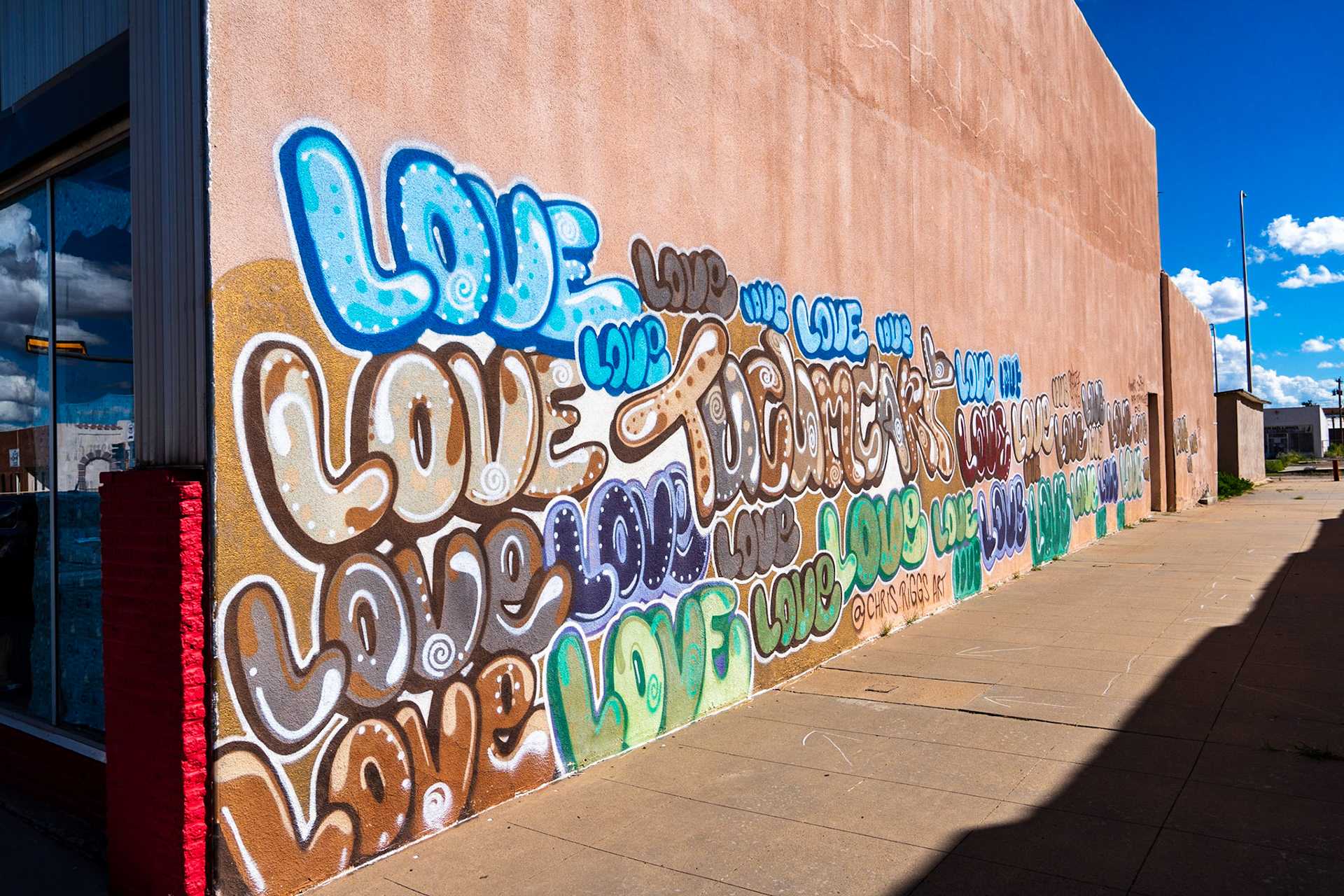 Murals on Route 66 in Tucumcari