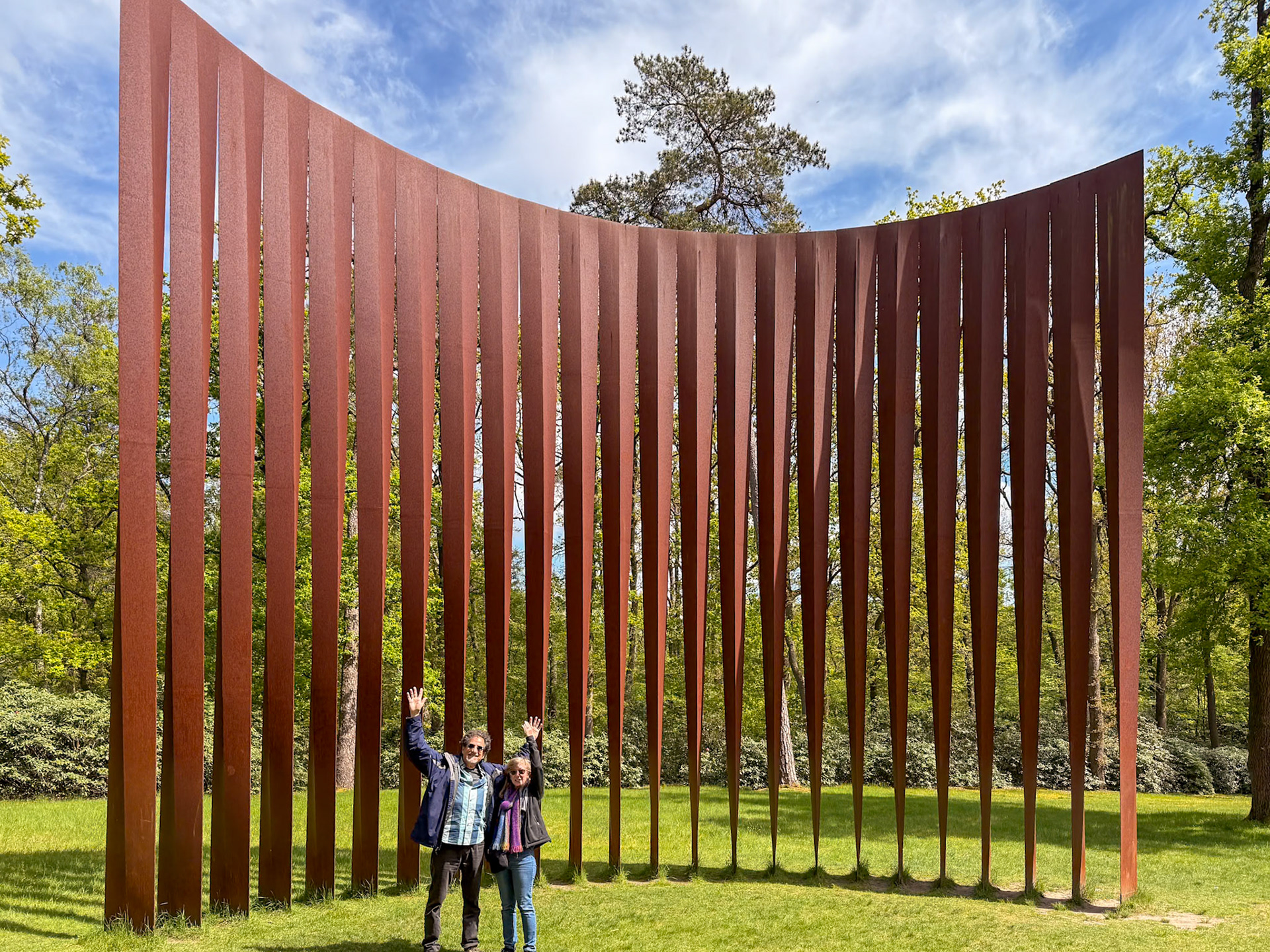 Kroller-Muller sculpture garden