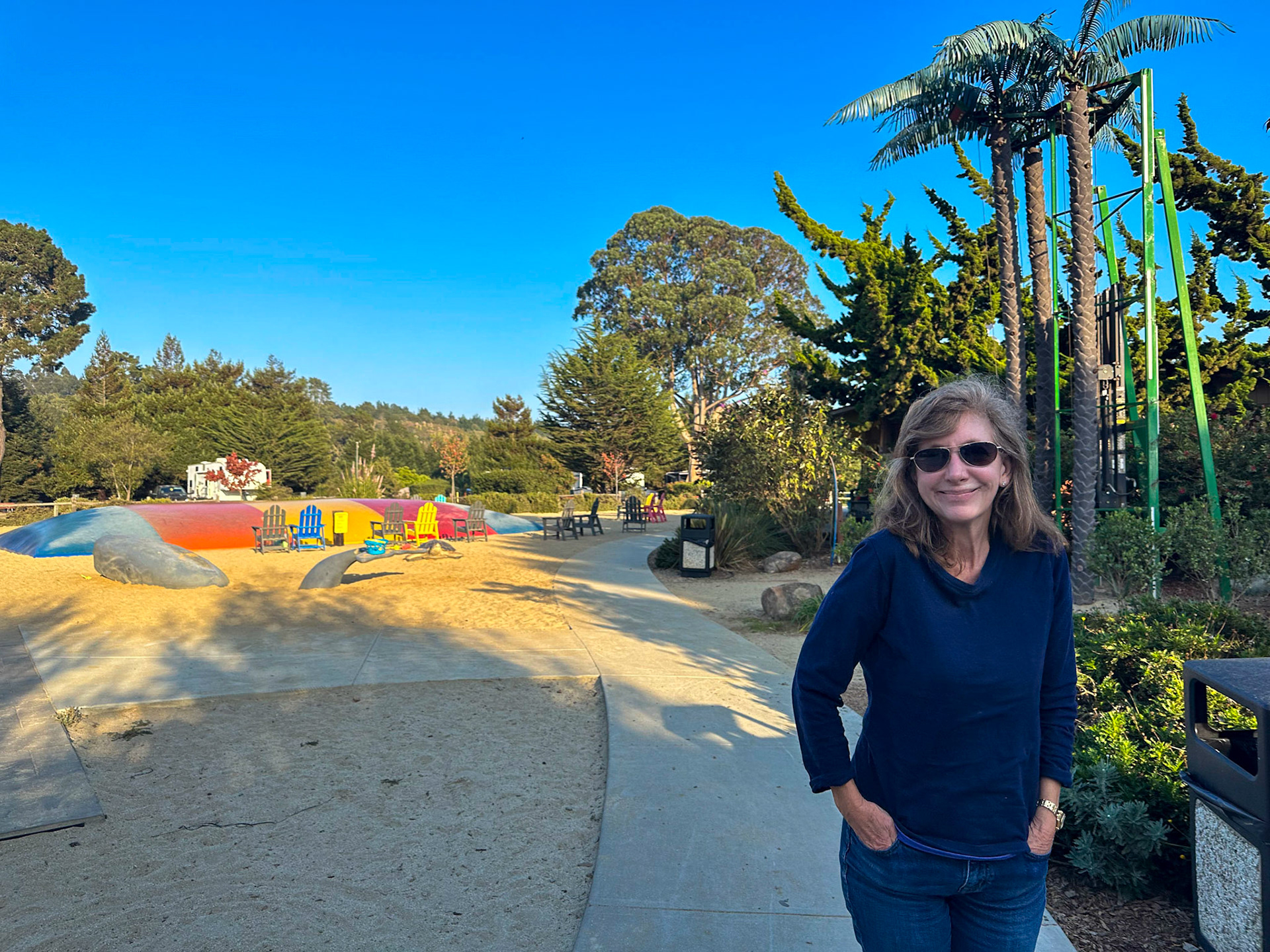 Santa Cruz campground (before the kids)