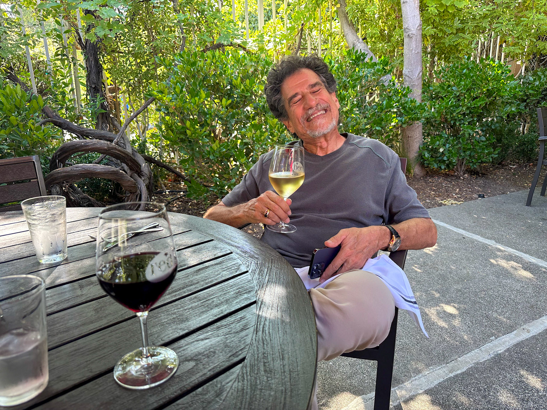 Lunch at the Red Grape restaurant in Sonoma