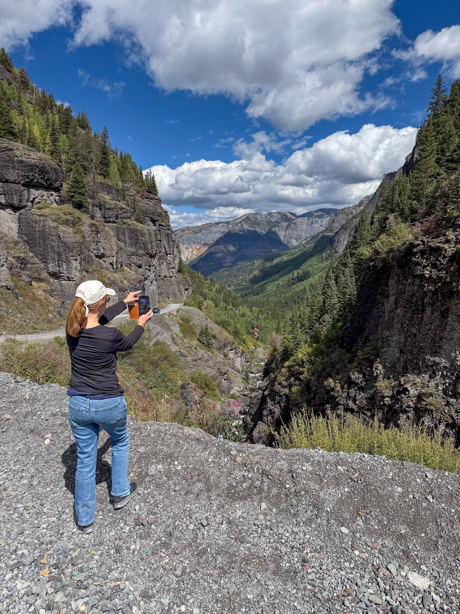 Yankee Boy Trail in Ouray