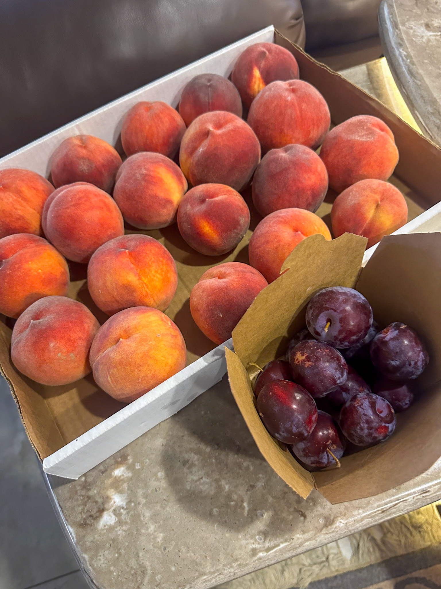 2nd round of peaches, this time $15