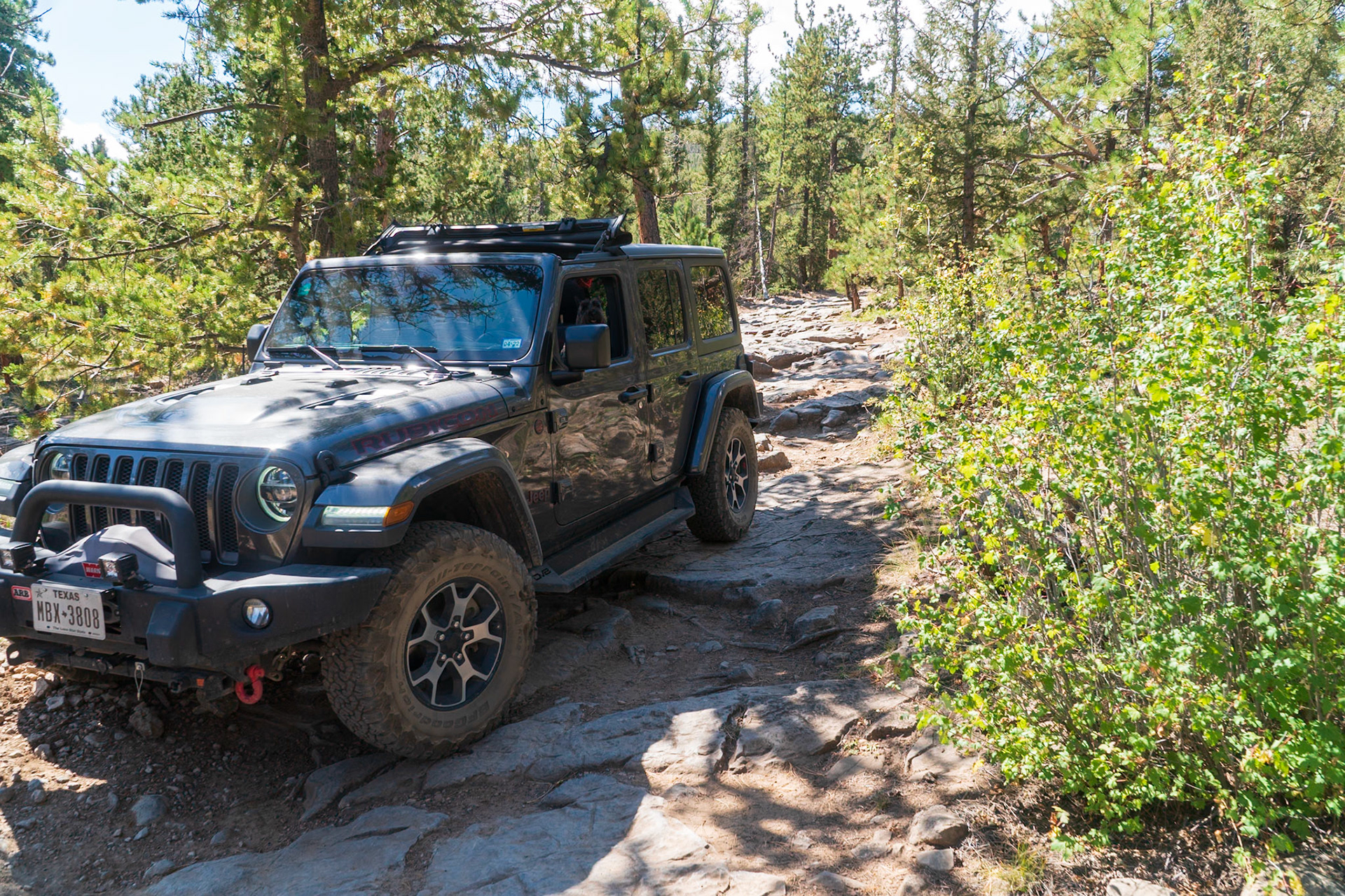 Rocky trails are made for a jeep