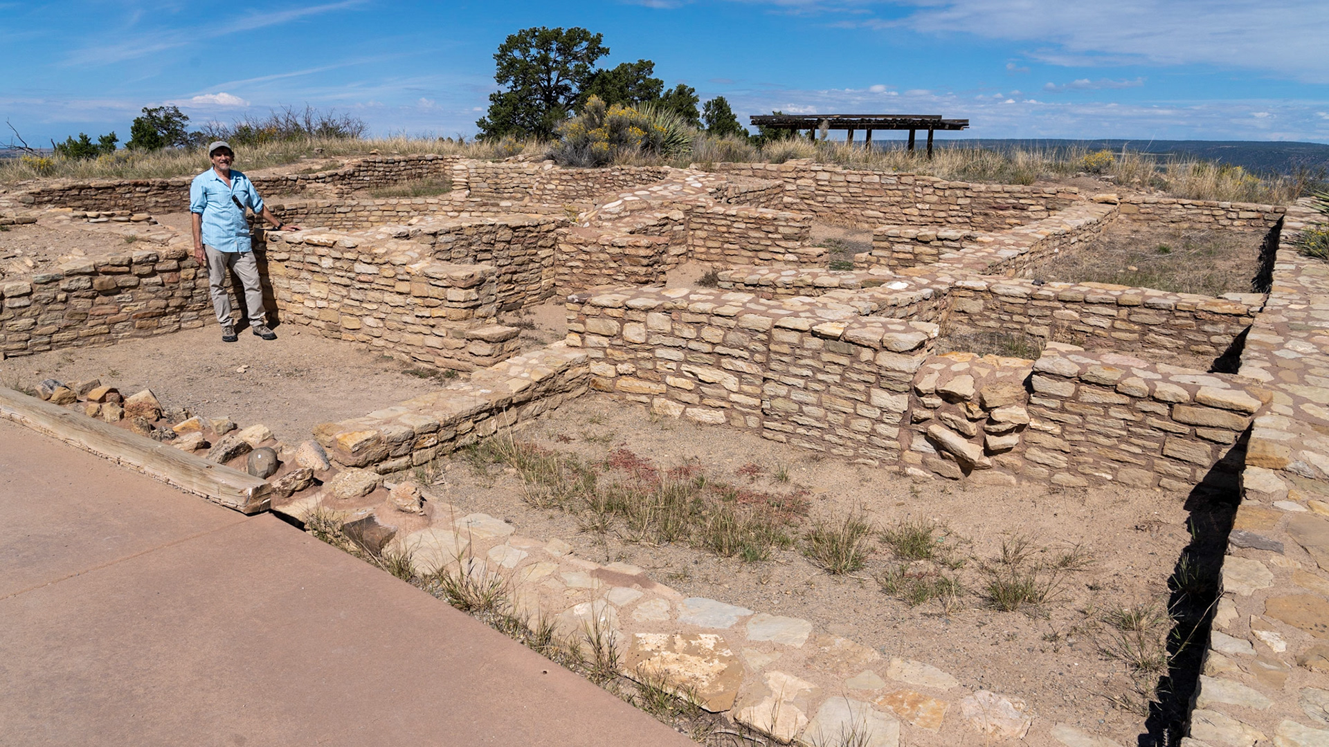 Excavated Escalante Pueblo from 1129 AD