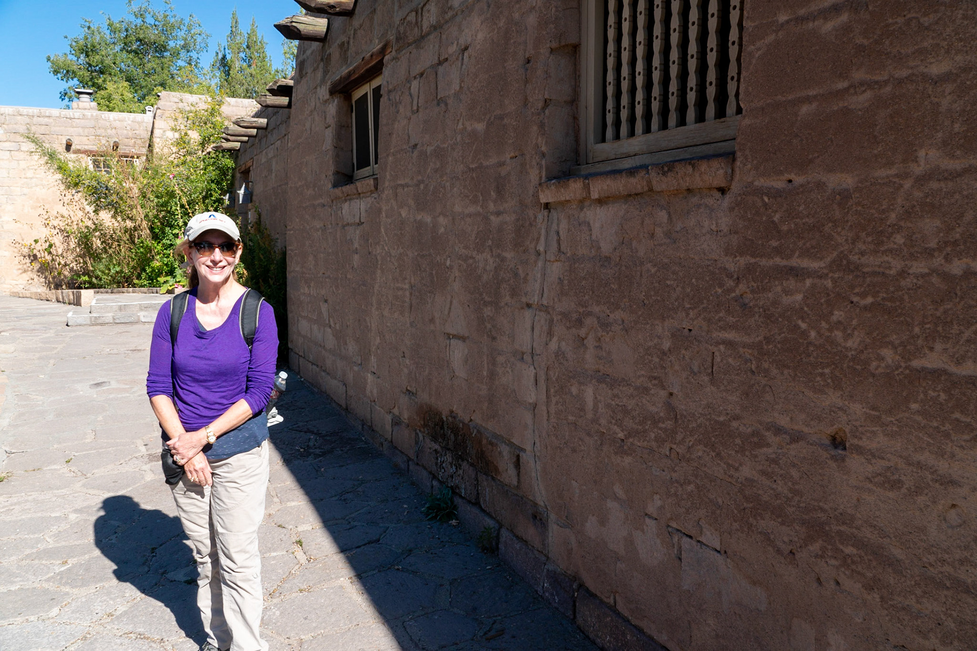 Original lodge at Bandelier NM