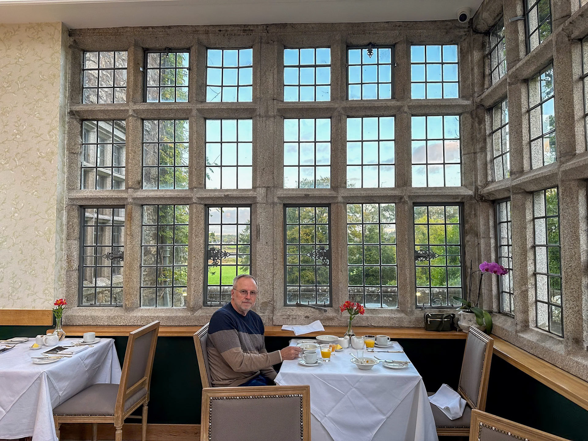 Breakfast in Waterford Castle