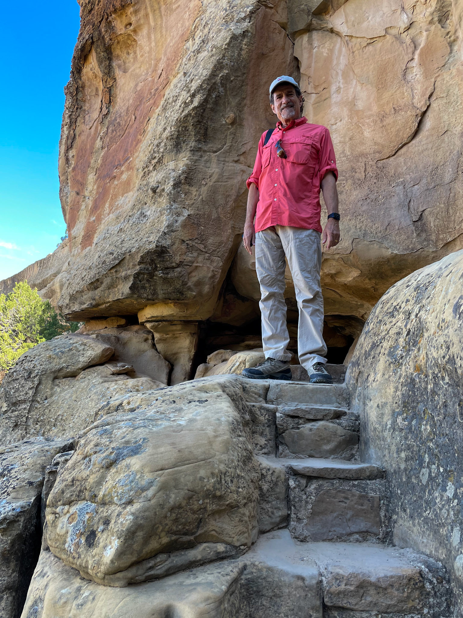 Puebloans lived in the cliffs at Mesa Verde