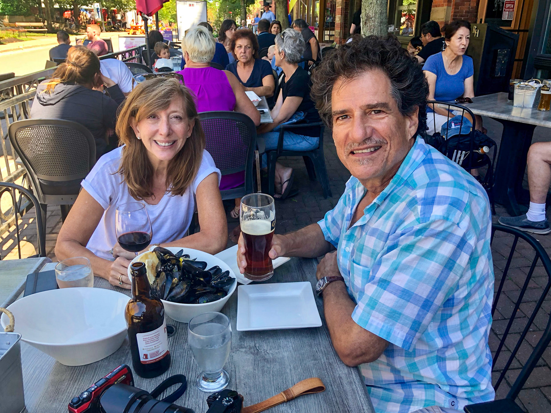 Mussels again before lunch at Row House Steak and Lobster