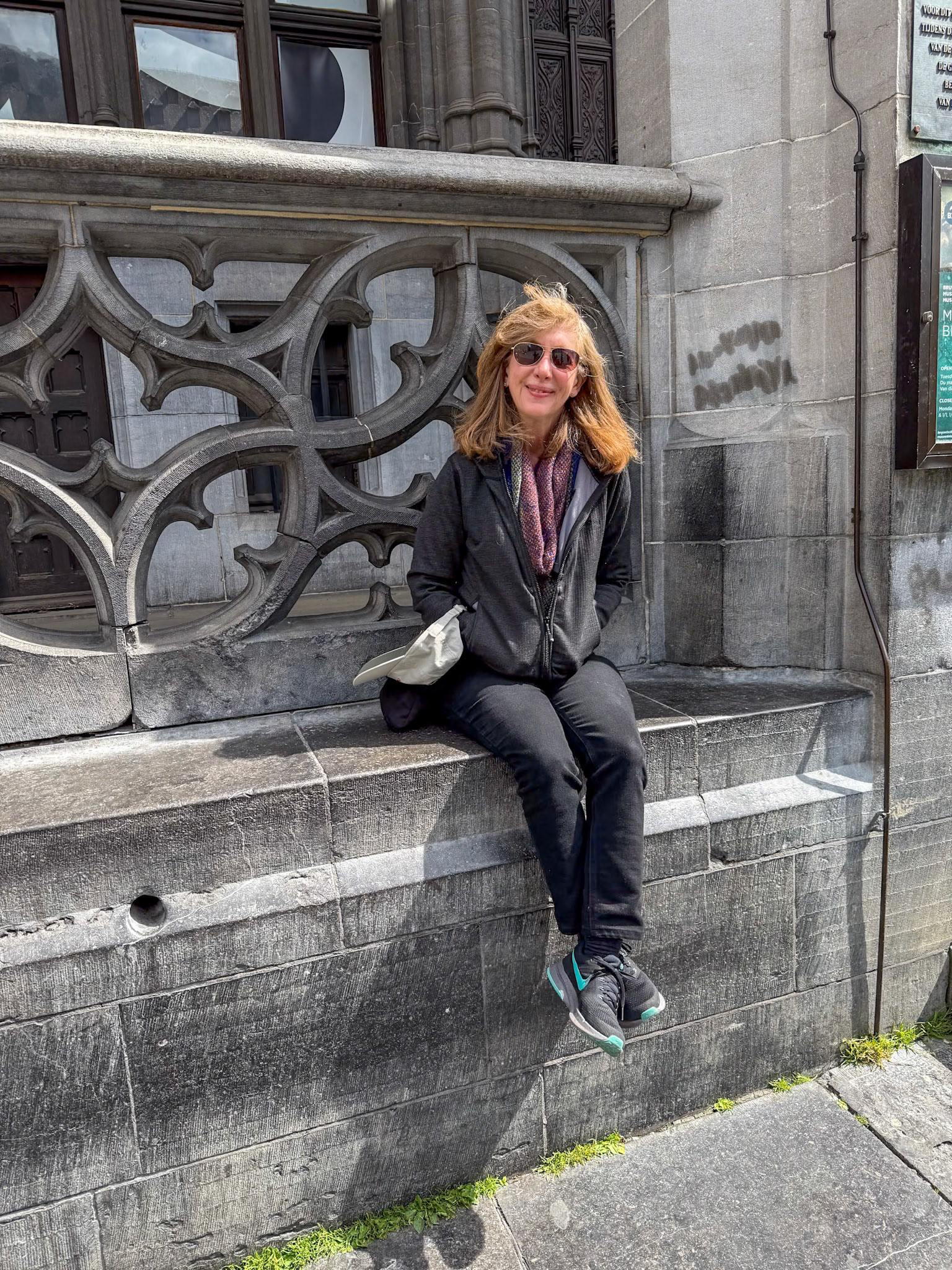 A rest stop in the Central Square