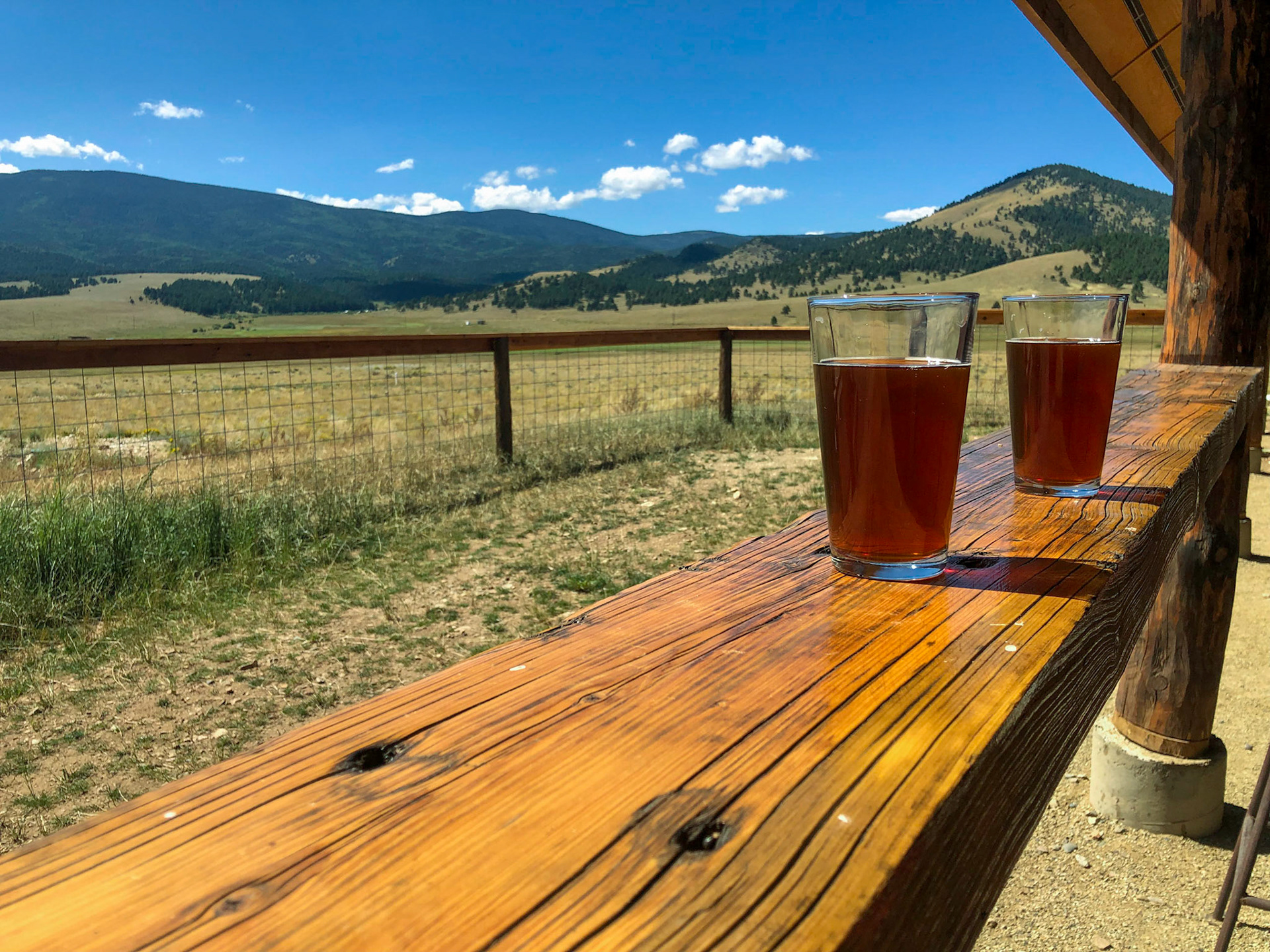 A refreshing stop at Comanche Creek Brewery