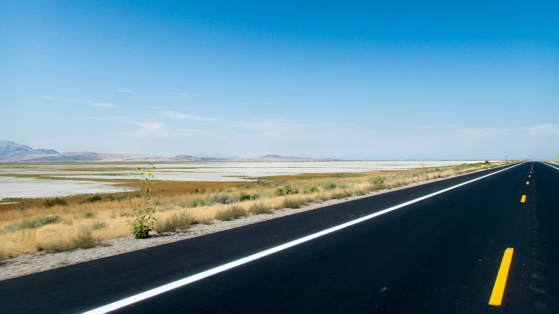 Great Salt Lake viewed from Antelope State Park