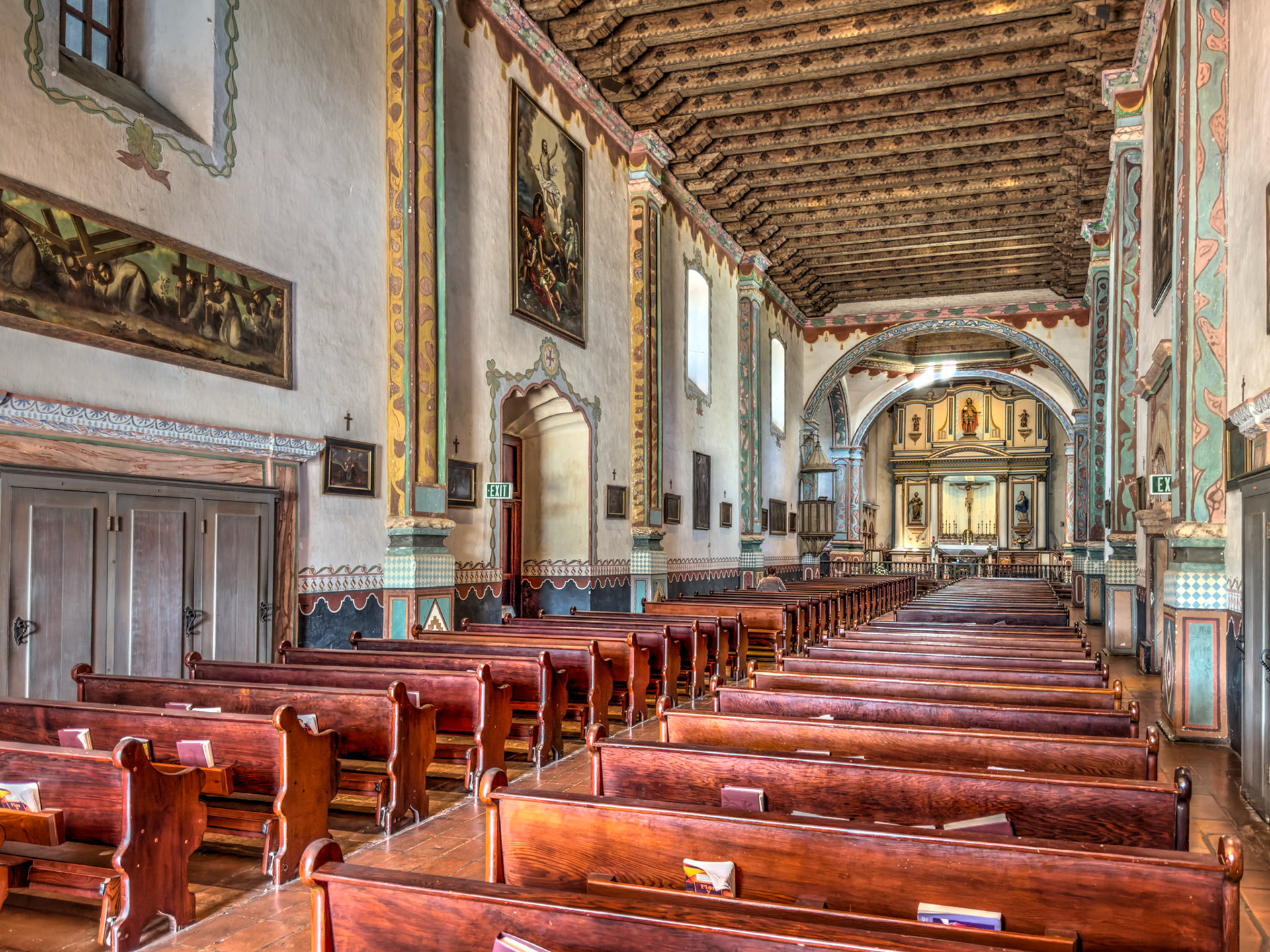 Chapel at the San Luis Rey Mission