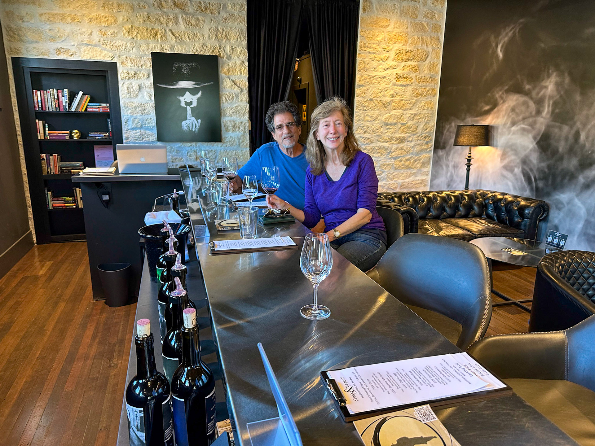 Cloak and Dagger Wine tasting