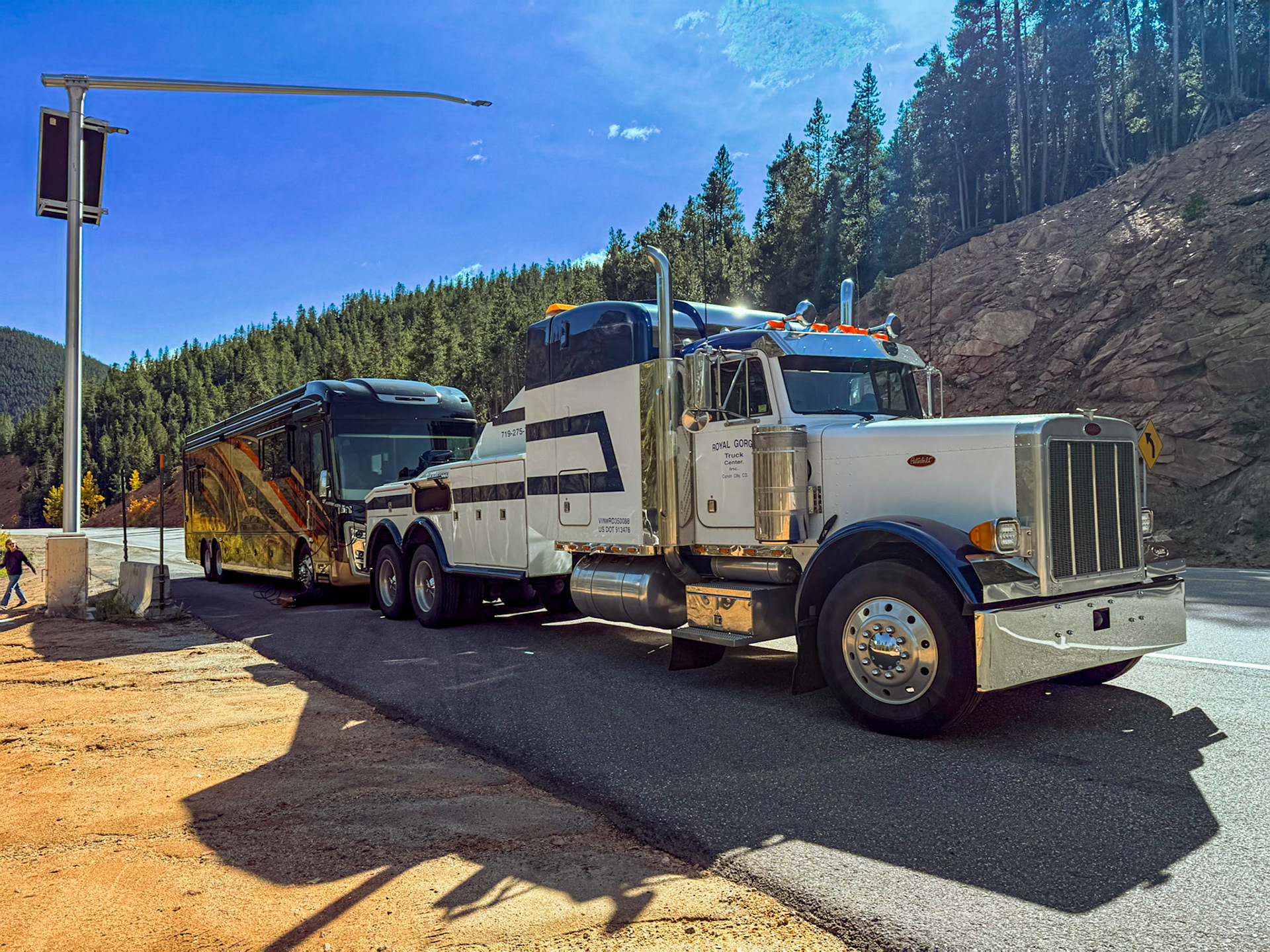 Getting hooked for the tow