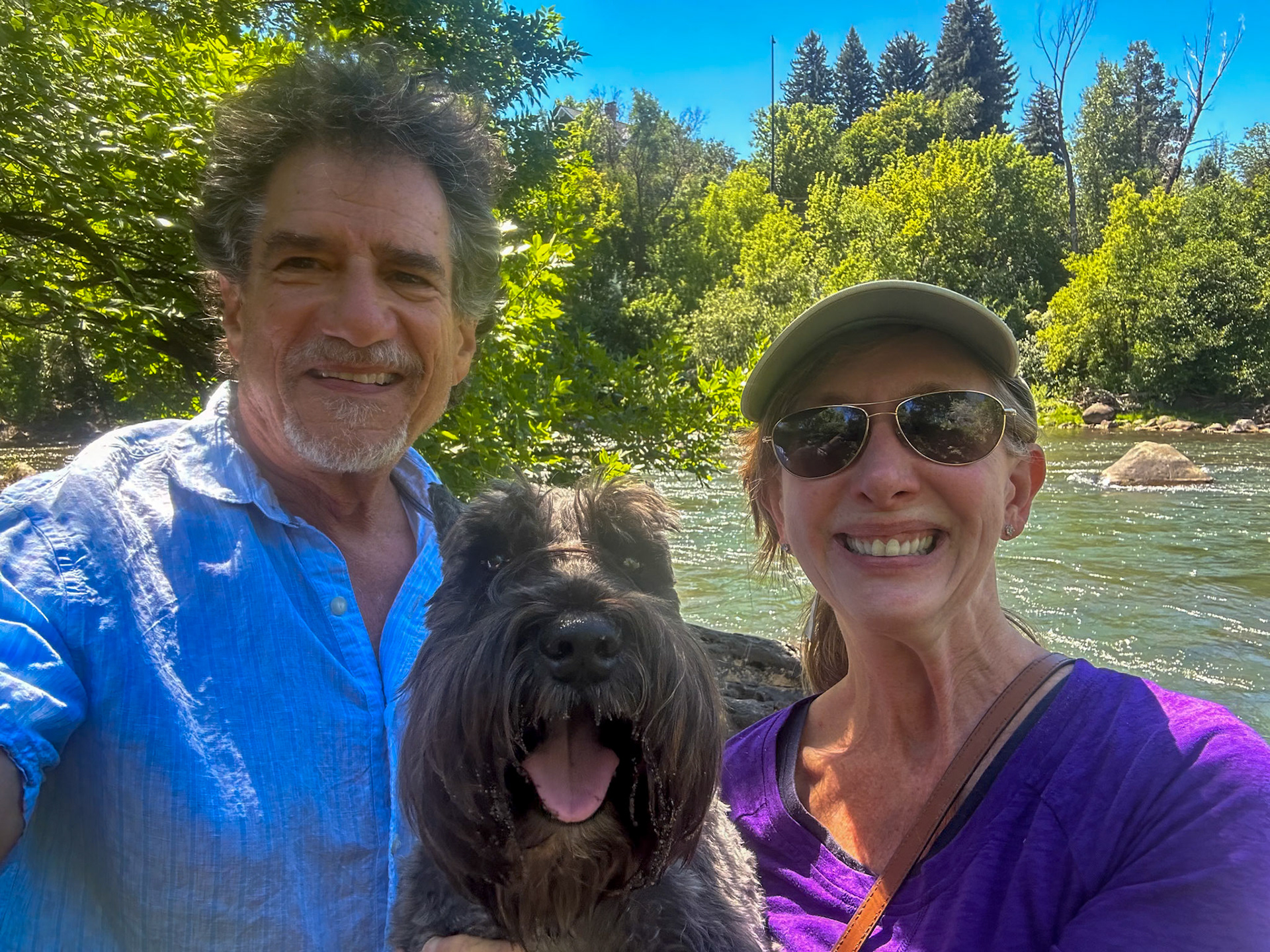 Hiking along the Animas River