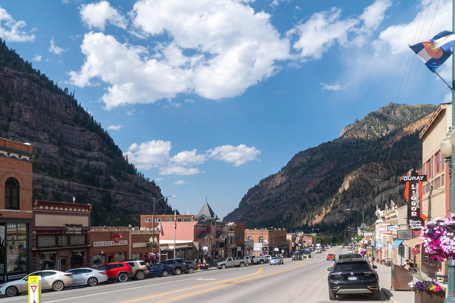 Ouray Main Street