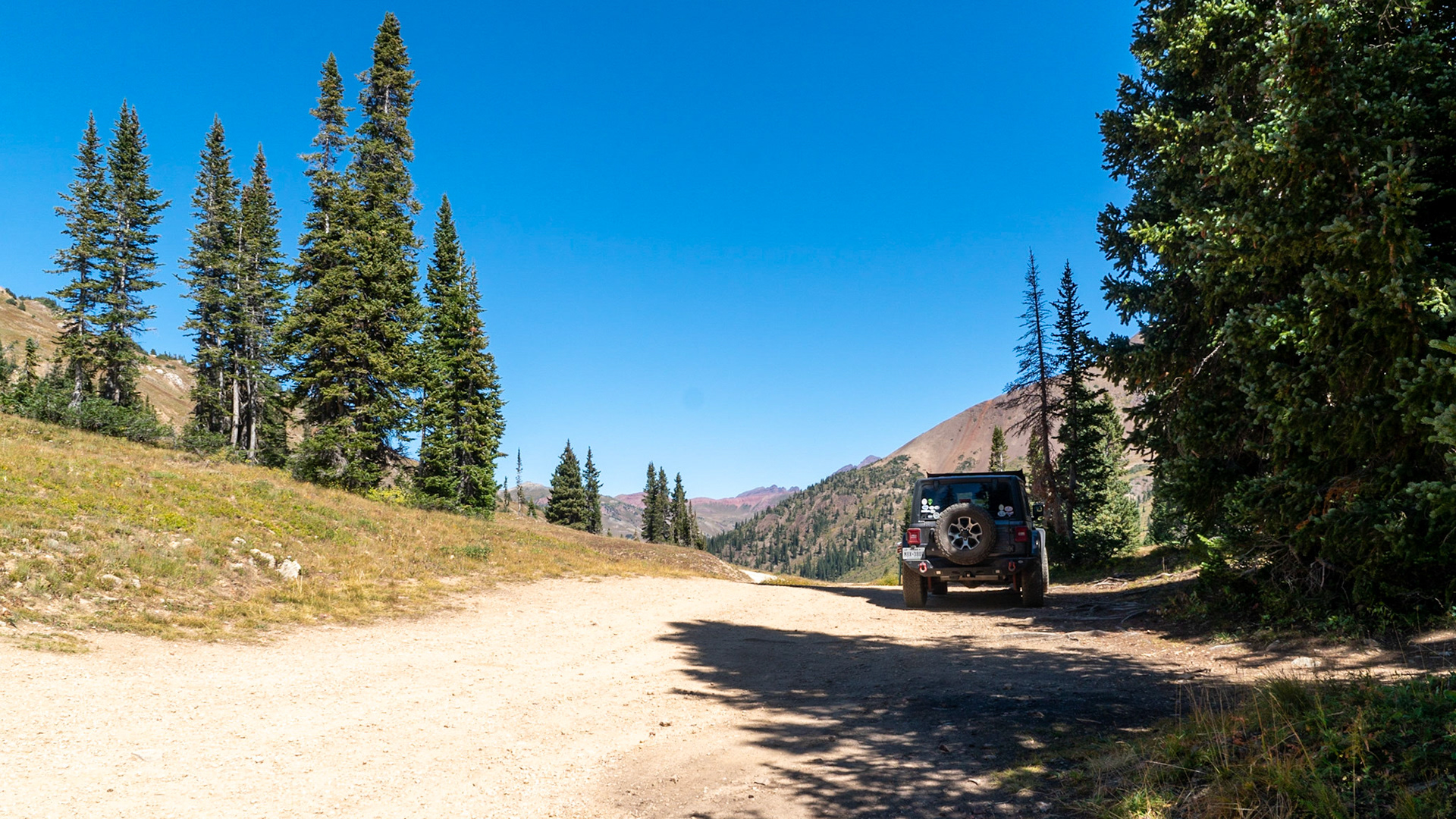 Our picnic lunch stop at 11,250' elevation