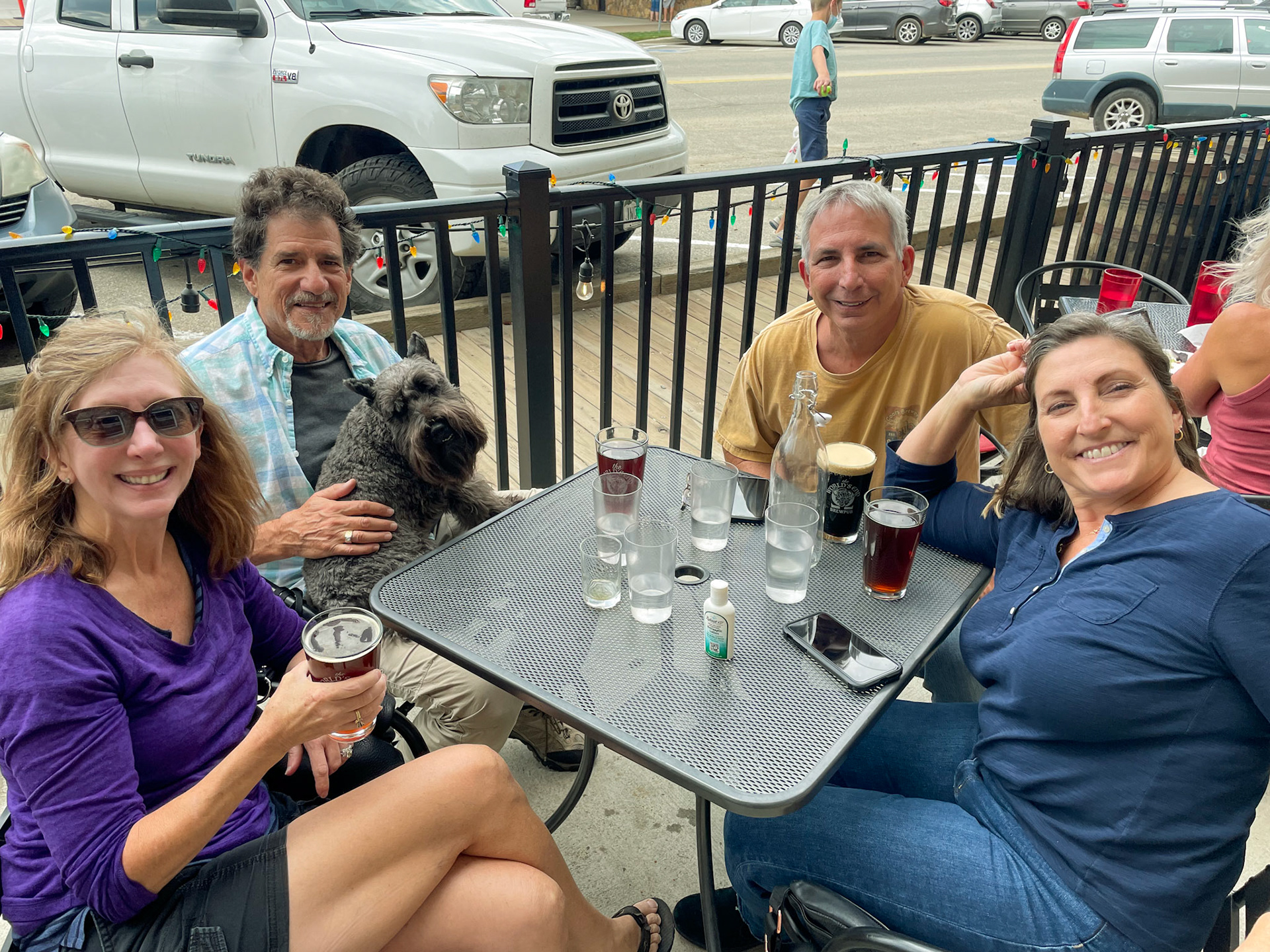 Lunch in Grand Lake, CO