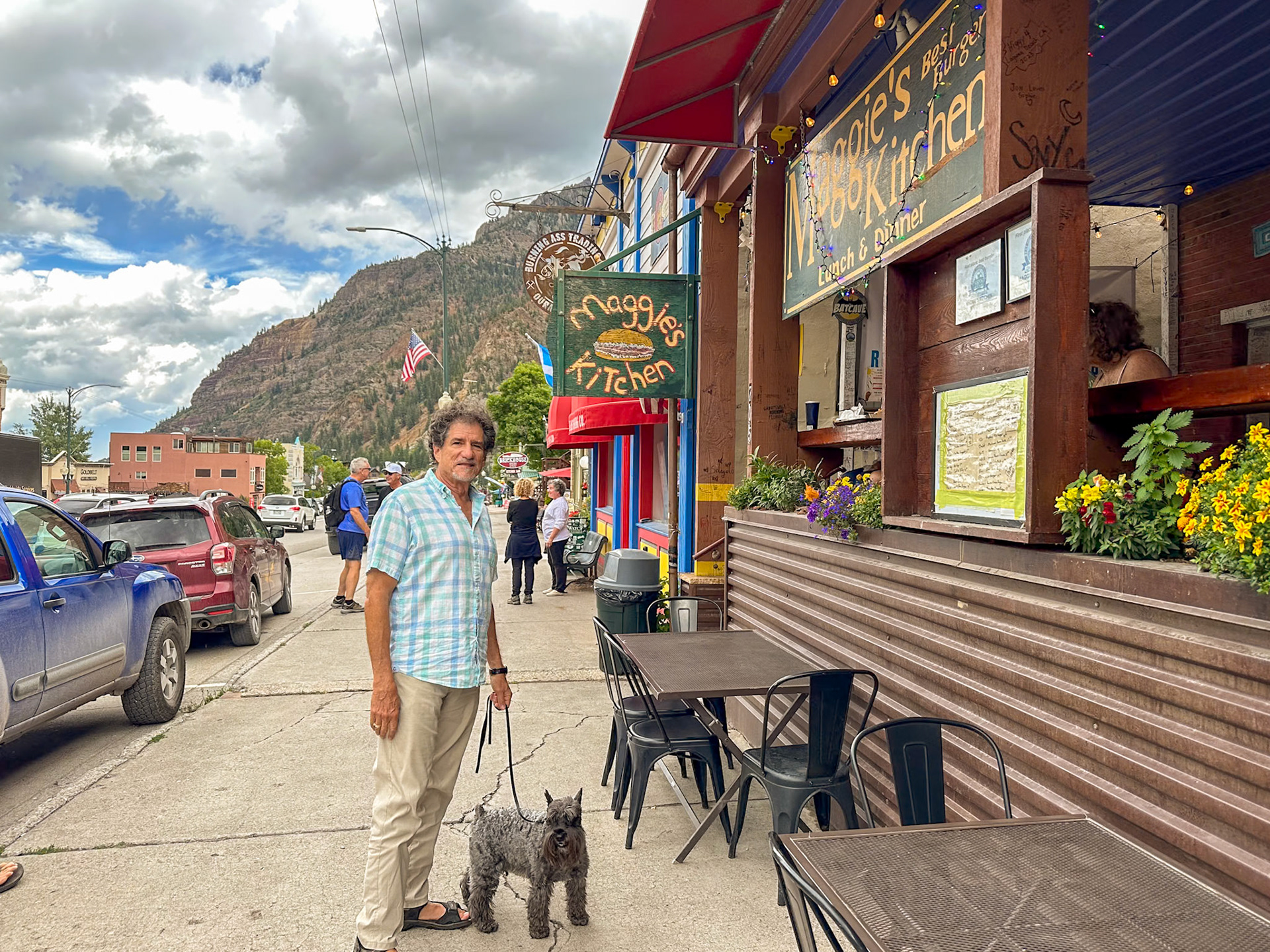 Lunch at Maggie's Kitchen in Ouray