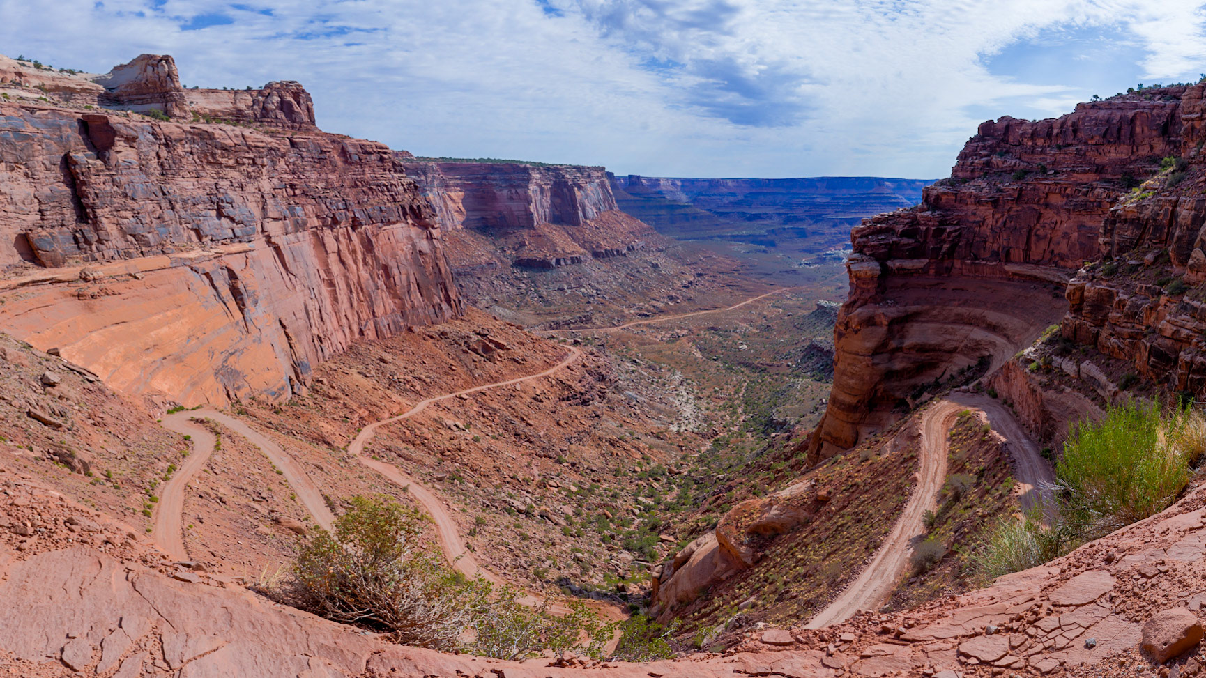 Switchbacks and the trail beyond