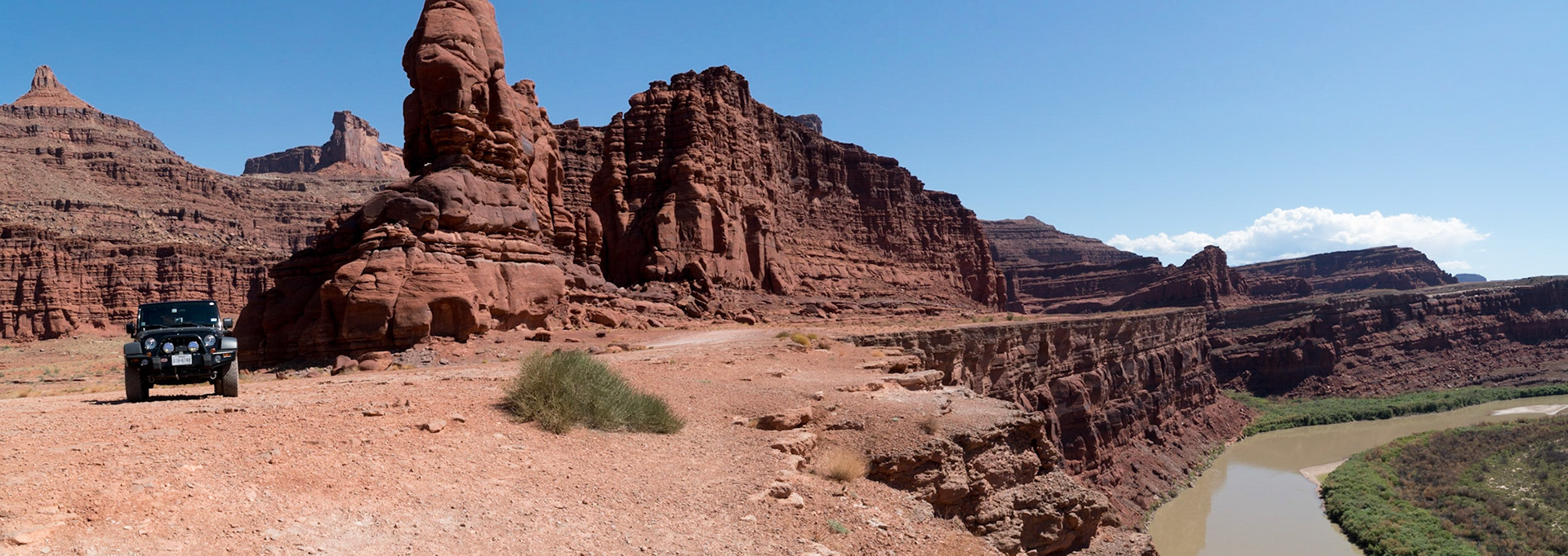 First view of the Colorado River
