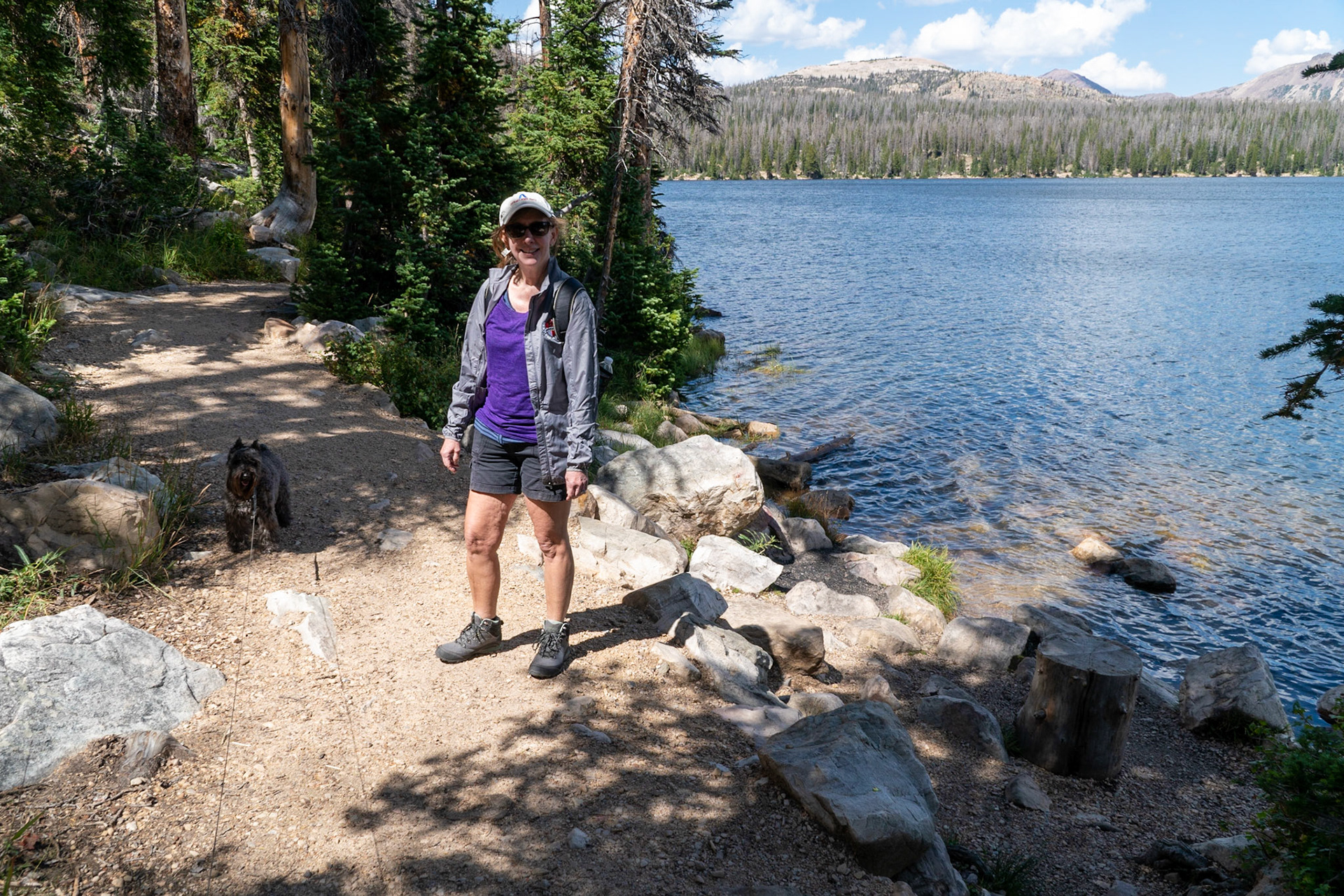 Our hike around Mirror Lake
