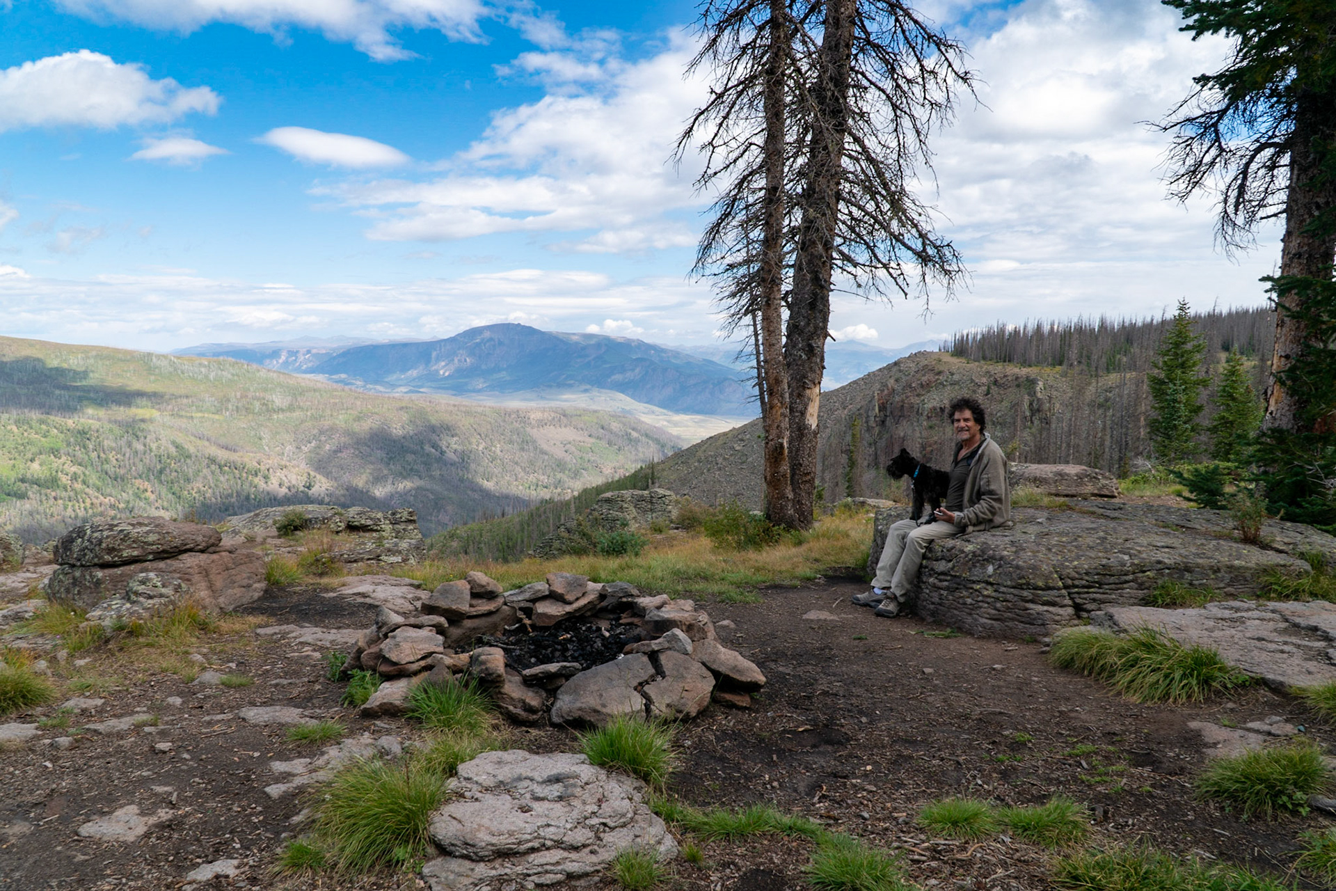 Atop the mountain