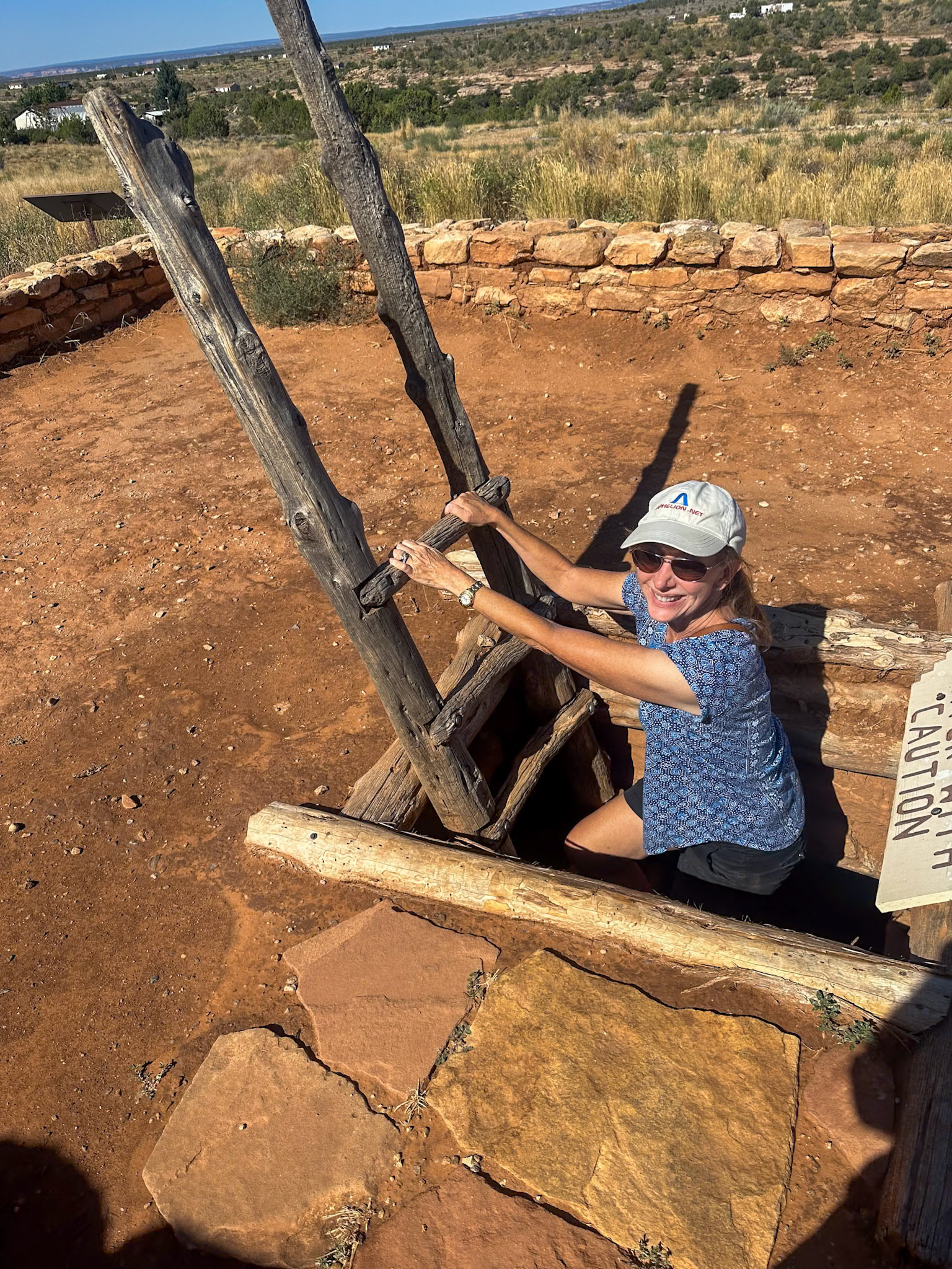 Kiva at Edge of the Cedars State Park