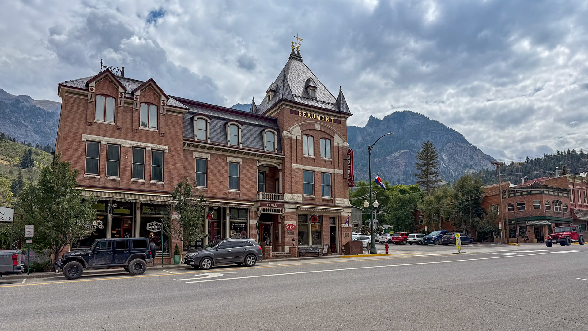 Ouray Main Street