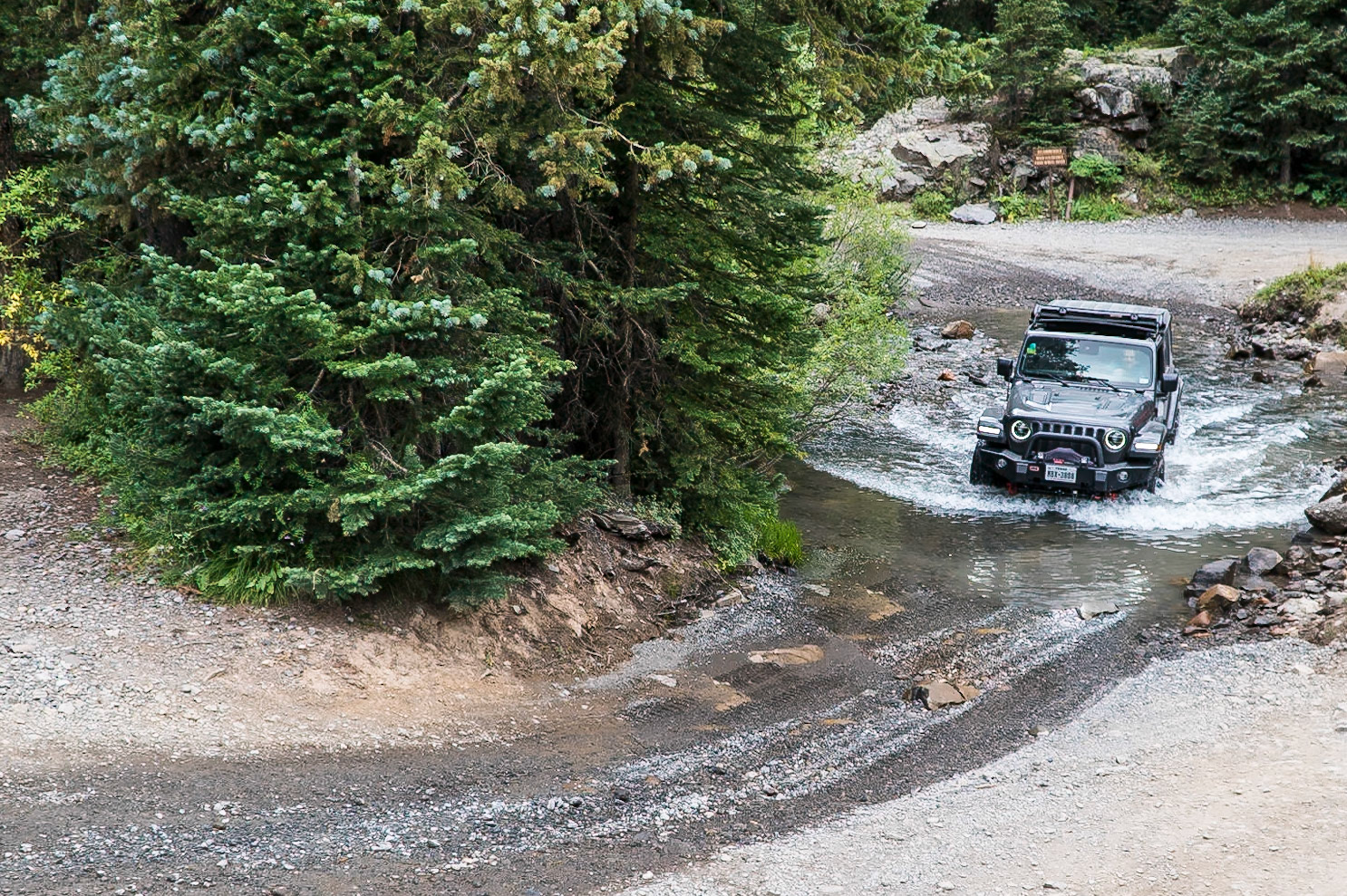 Thru Sneffels Creek
