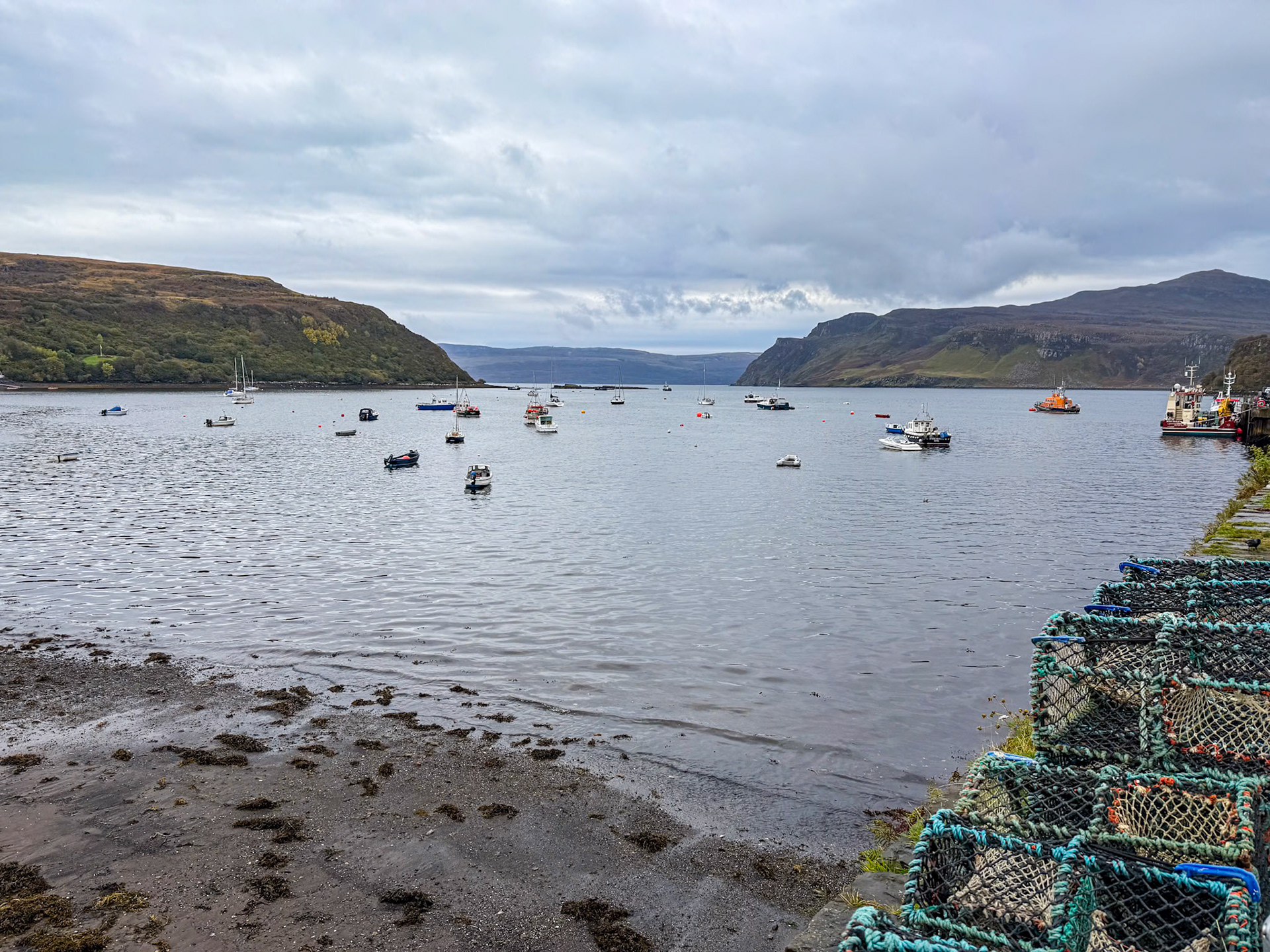 Loch Portree on Isle of Skye