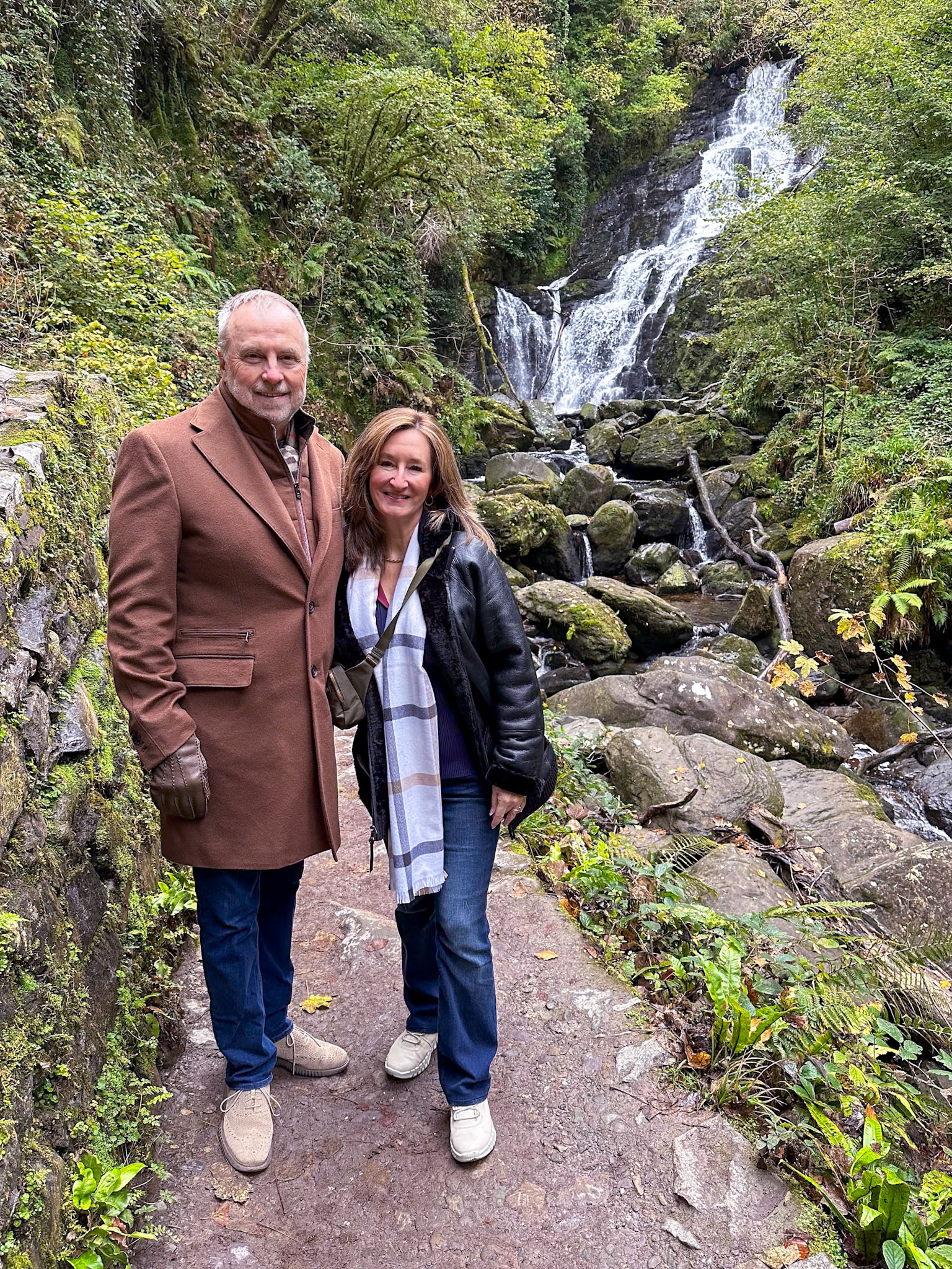 Torc Waterfall along the Ring of Kerry