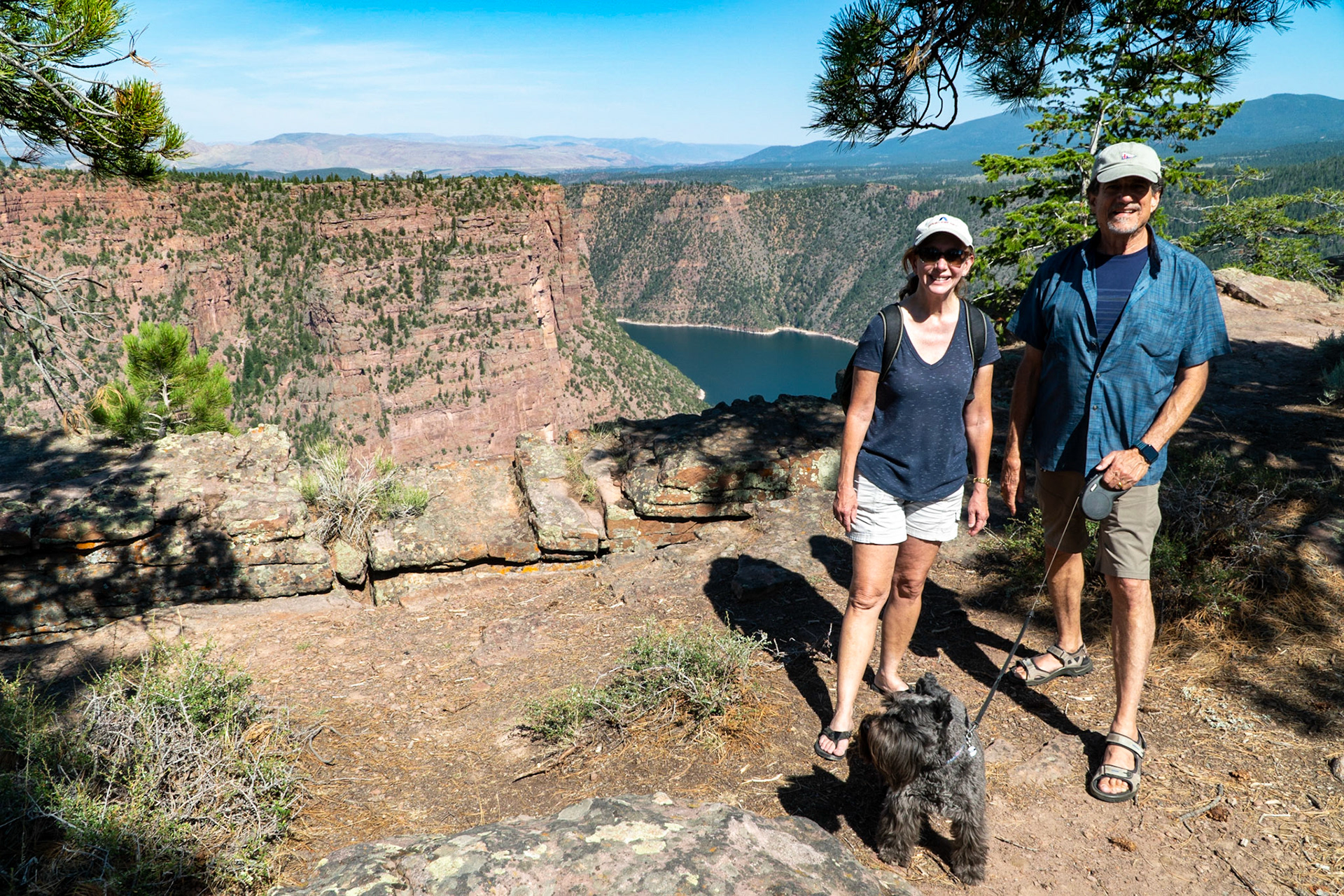 Beautiful overlook at Red Canyon