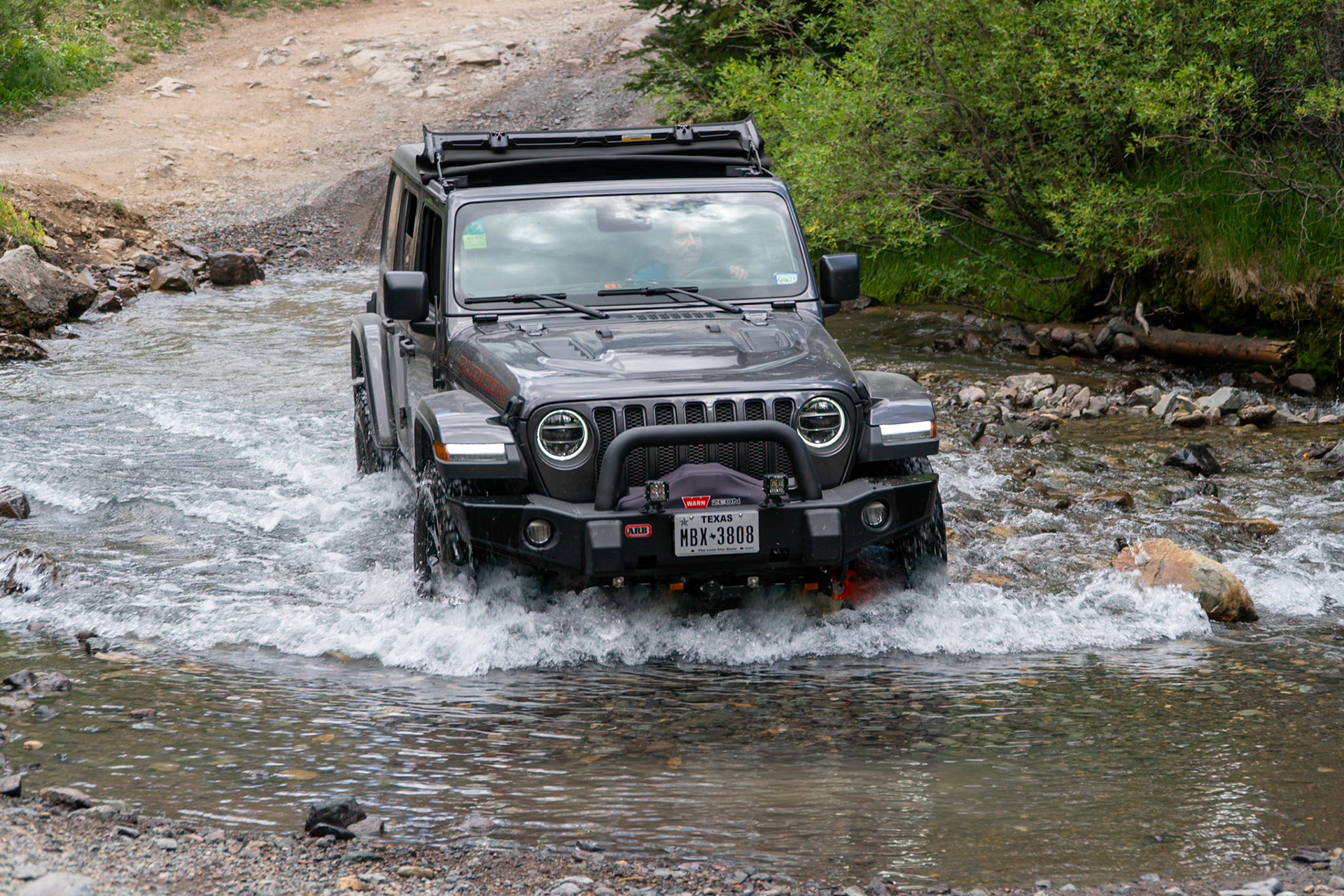 Jeep JL at Imogene Pass
