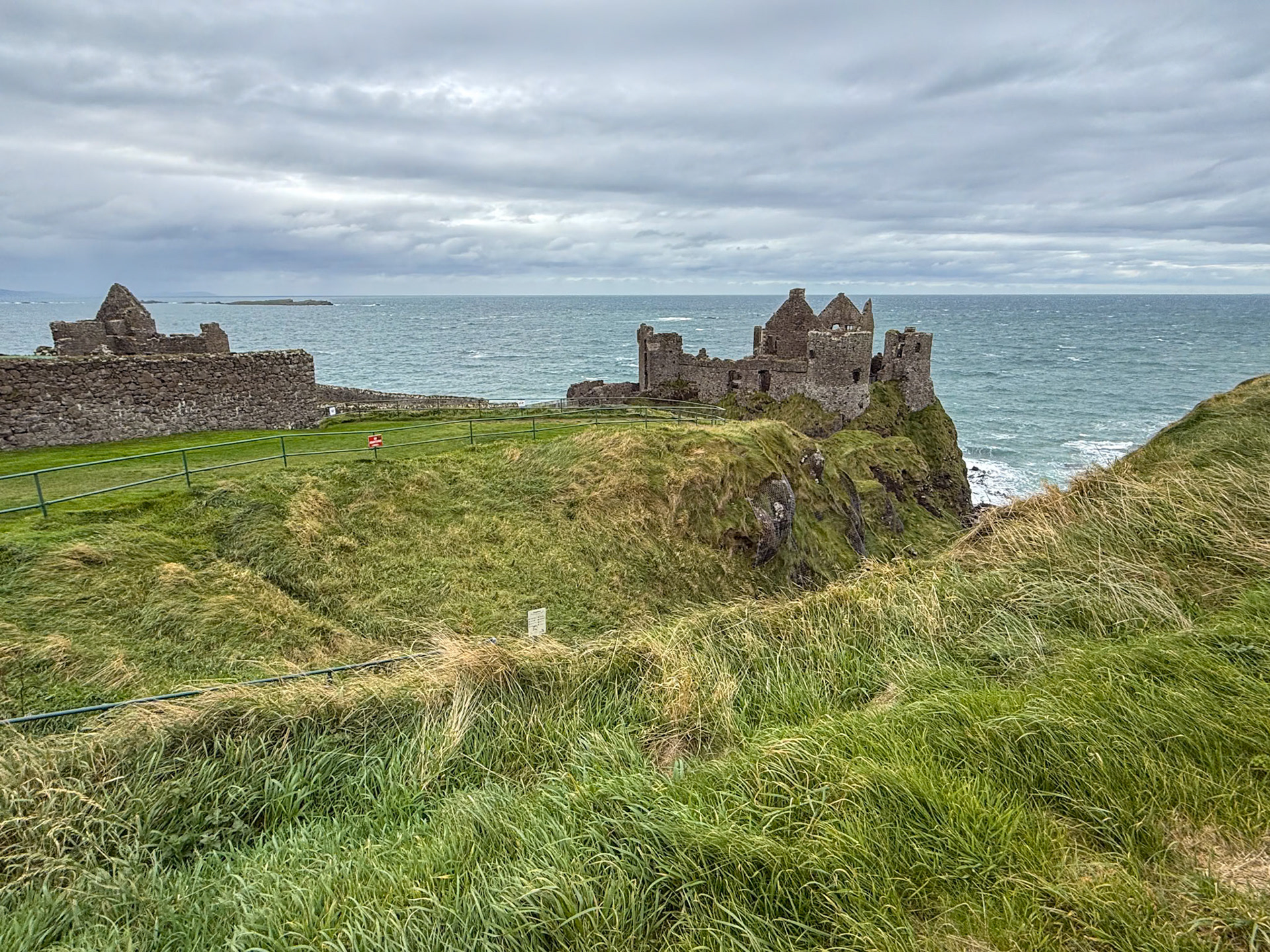 17th century Dunluce Castle